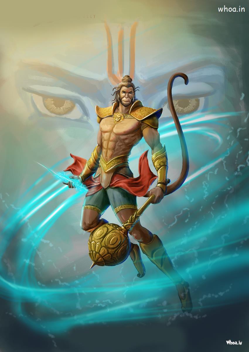 Latest New Lord Hanuman HD Wallpaper For Your Mobile Phone