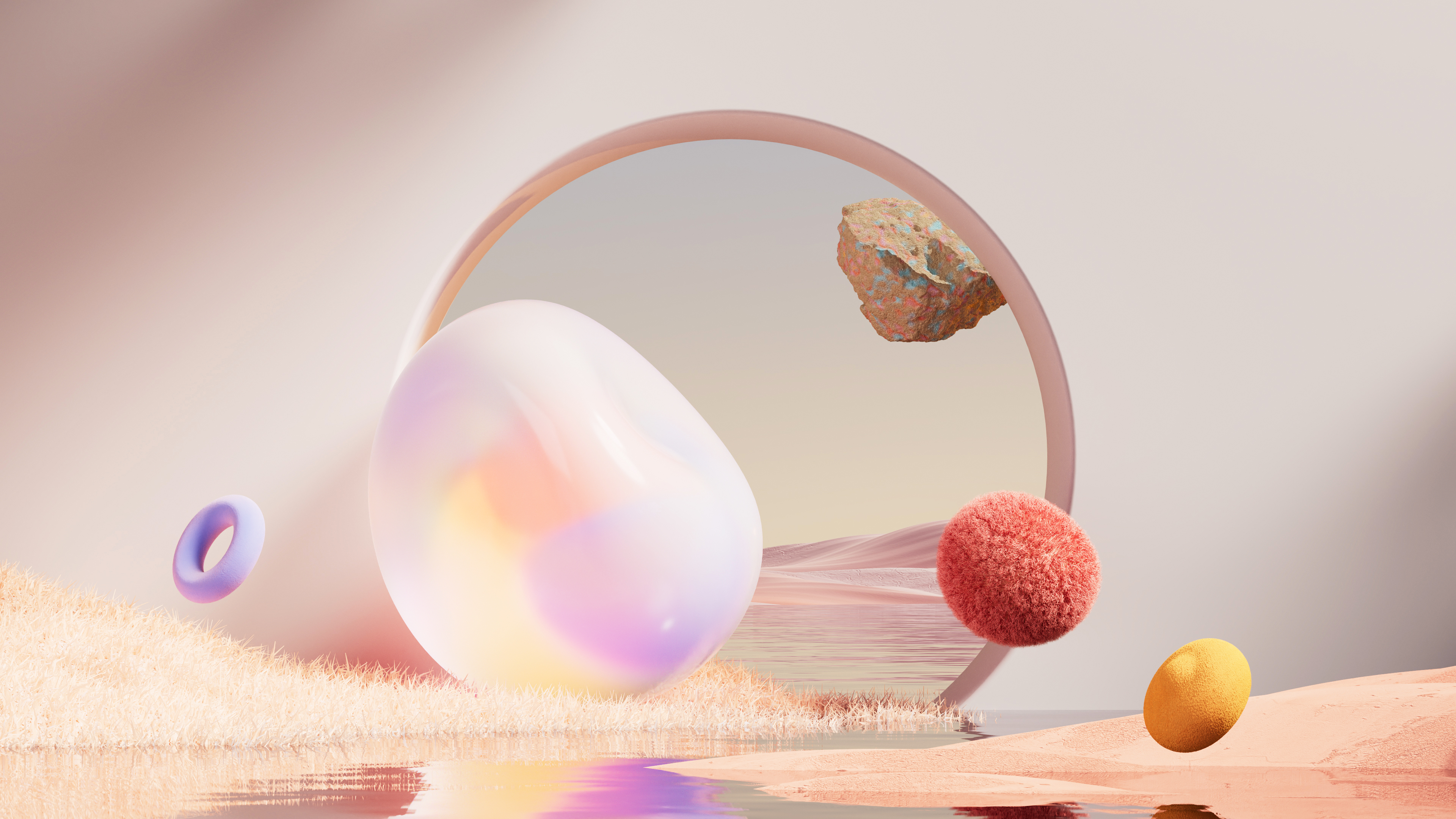 Pastel Wallpaper 4K, Digital Art, Surreal