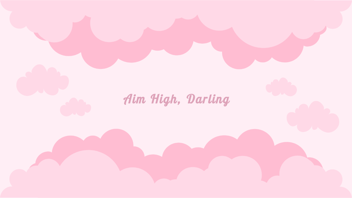 Free Pink Clouds Wallpaper to Edit Online