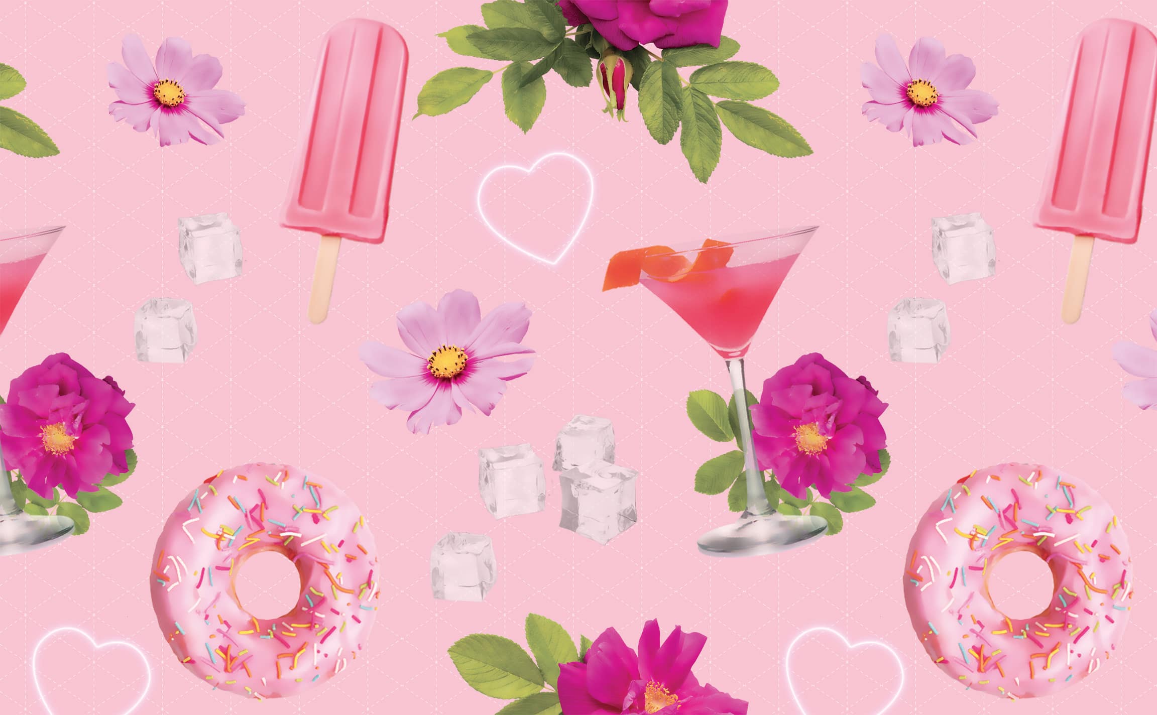 Try Ultra Chic and Aesthetic Pink Wallpaper Collection