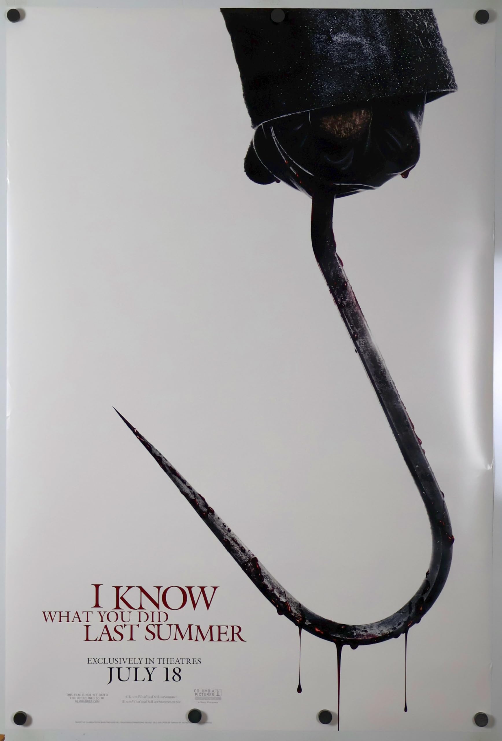 I KNOW WHAT YOU DID LAST SUMMER MOVIE POSTER 2 Sided ORIGINAL 27x40 2025 Advance Horror: Posters & Prints