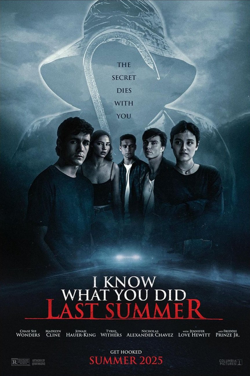 Slasher Trash KNOW WHAT YOU DID LAST SUMMER The legacy sequel is finally showing a plot on IMDb: 'A group of friends is terrorized by a stalker who