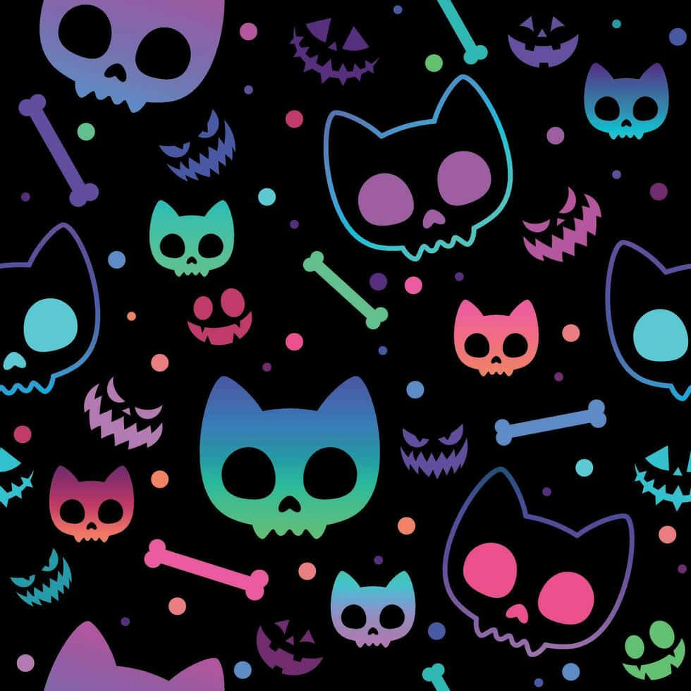 Pastel Halloween Wallpaper