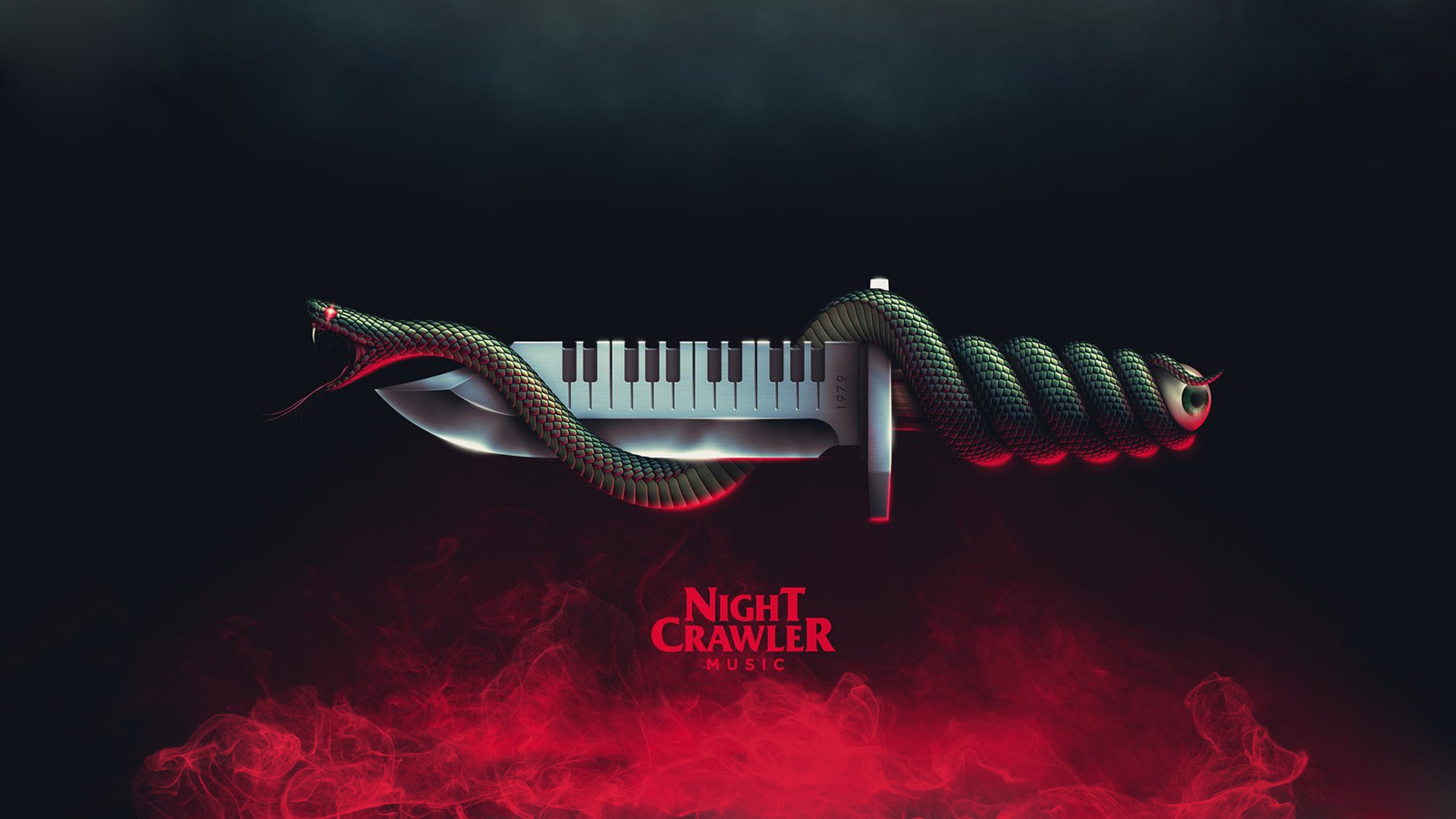 Wallpaper Art, Music, Nightcrawler, Synthwave, Darksynth, George Gold, Night Crawler, Night Crawler Music for mobile and desktop, section музыка, resolution 1920x1080