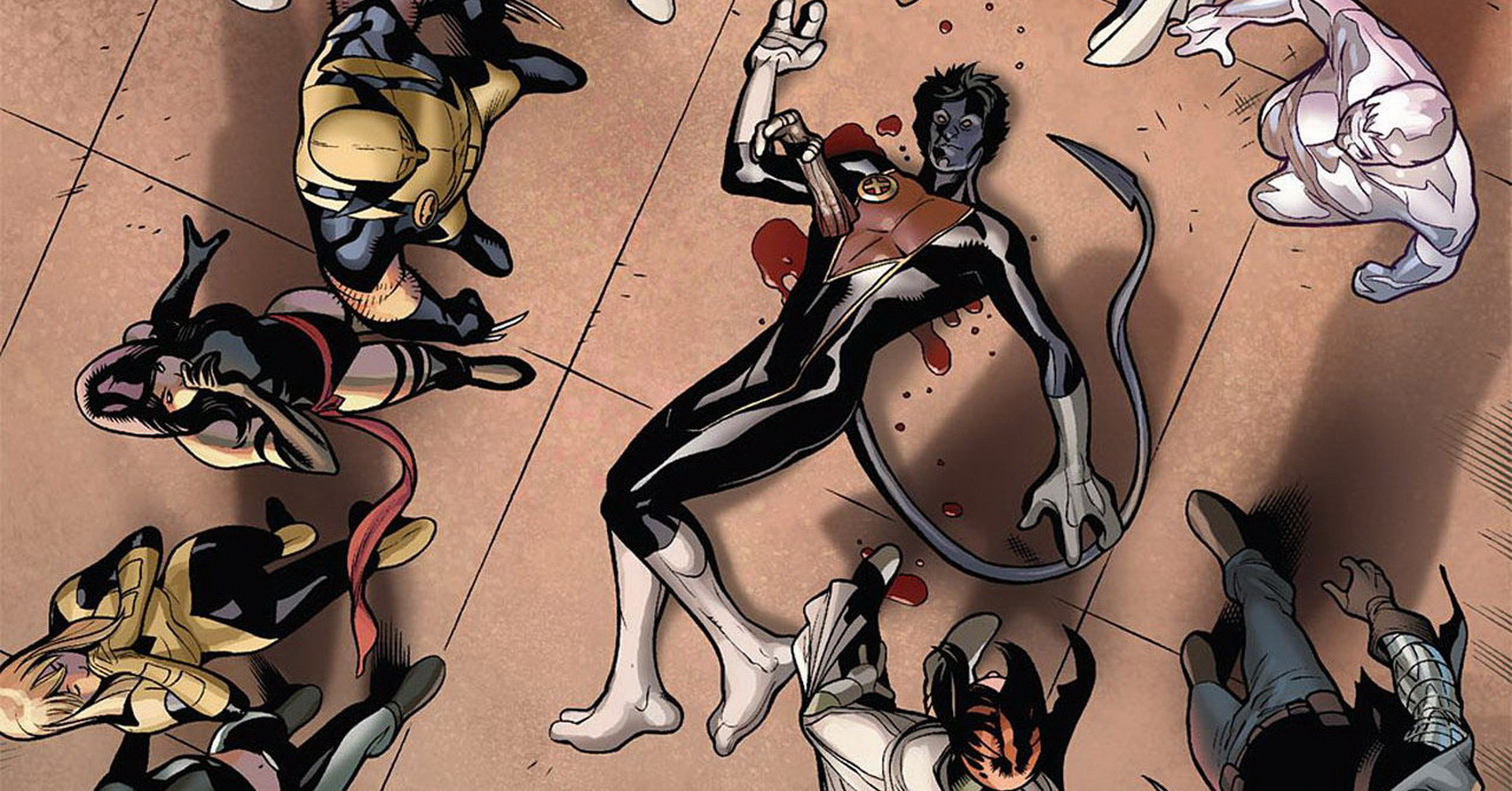 Death Comics XMen Marvel Comics Nightcrawler Second Coming Wallpaper HD / Desktop and Mobile Background