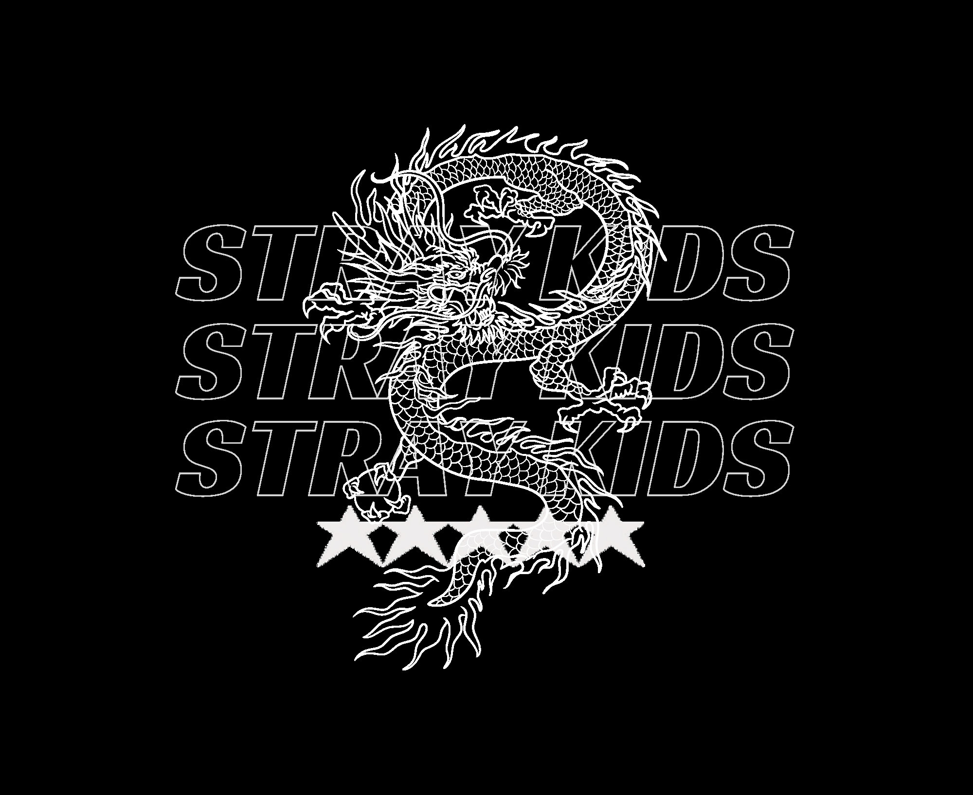 Stray Kids '5 Star' Dragon Design New Zealand