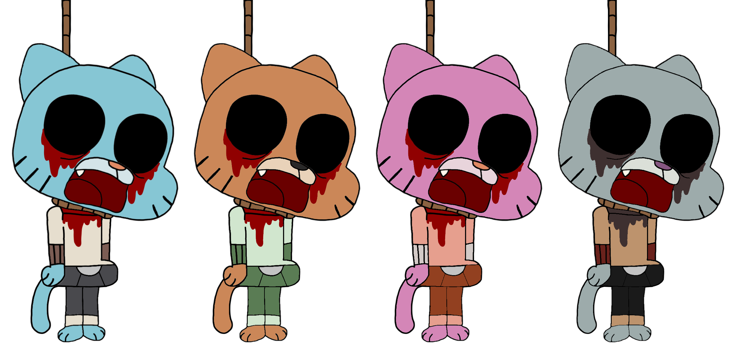 Grieving Gumball by Cacky0077 on Newgrounds
