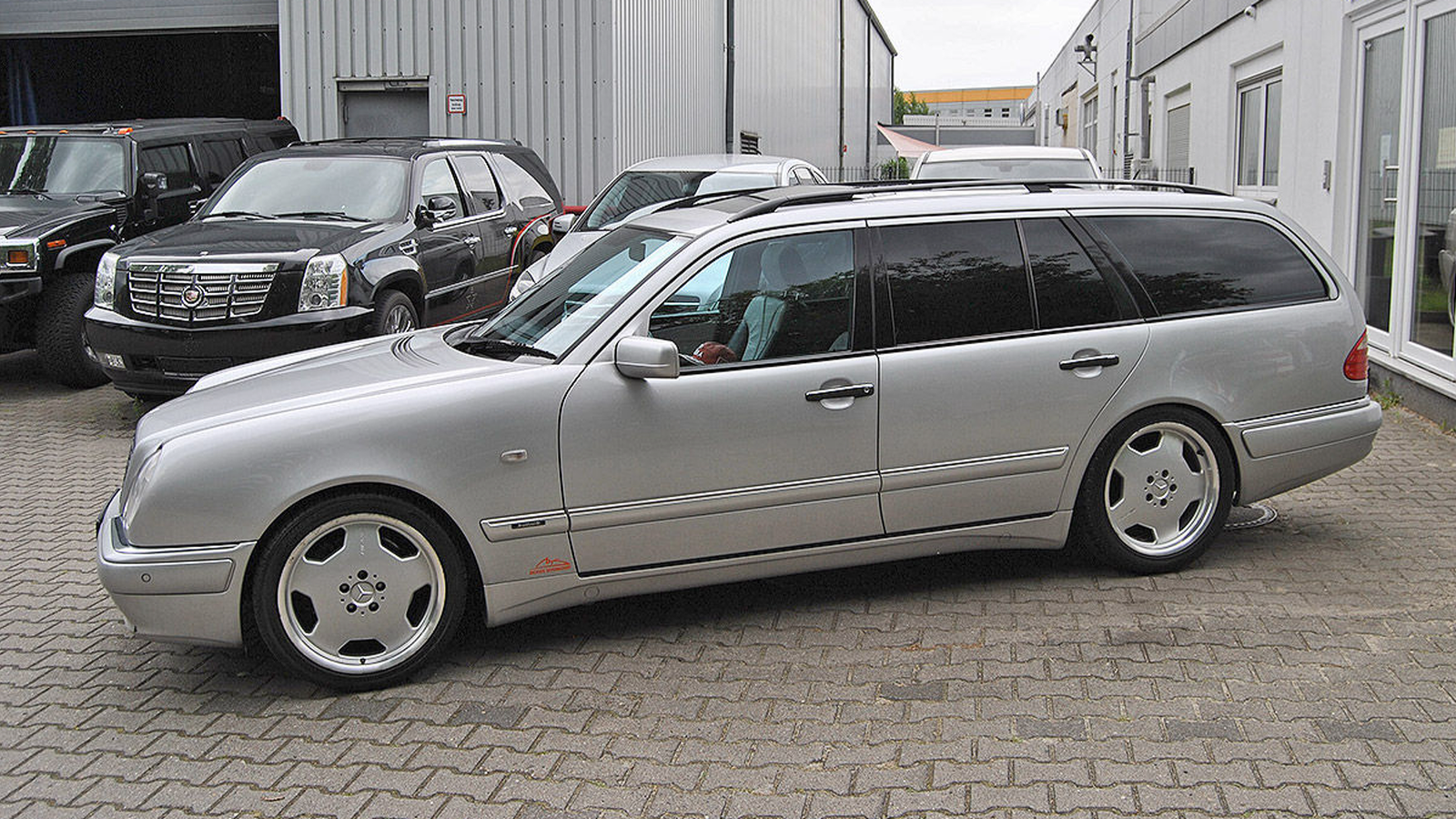 A Mercedes E55 AMG Wagon Once Owned By Michael Schumacher is
