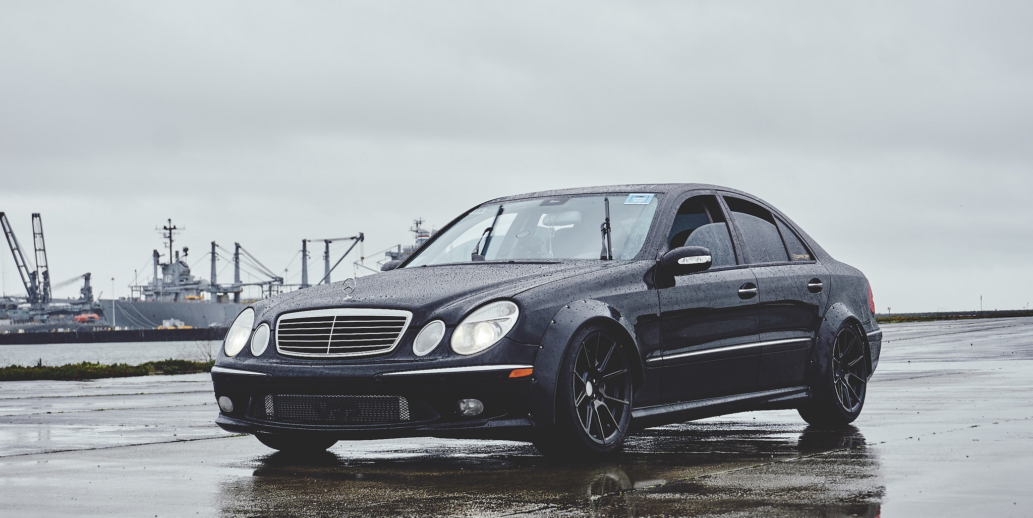 Weekend Wallpaper: 2003 W211 Mercedes Benz E55 AMG Edition
