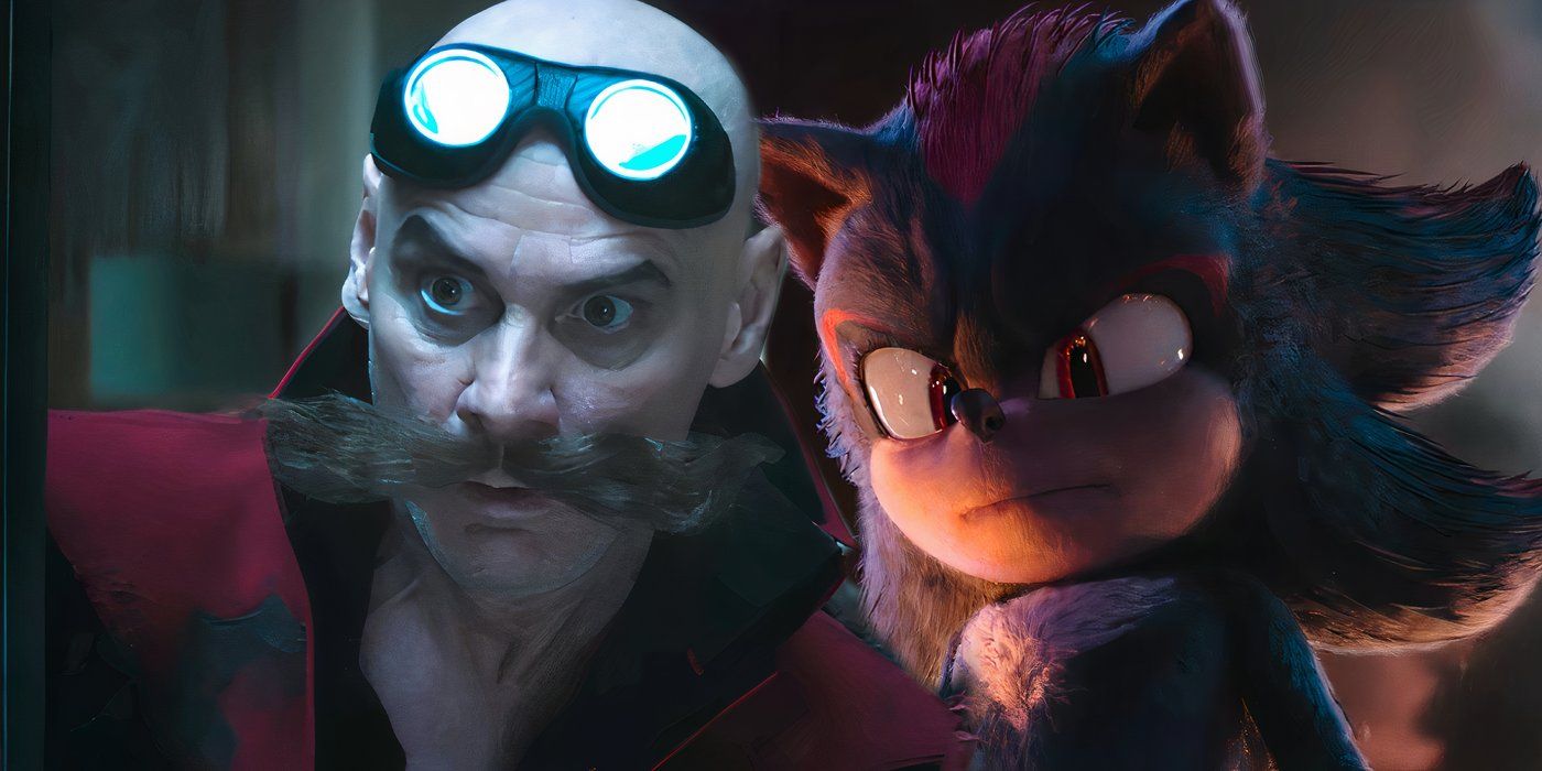 Sonic The Hedgehog 3 Image: Shadow & Robotnik Team Up, Jim Carrey's Dual Roles & Adorable Game Characters Debut