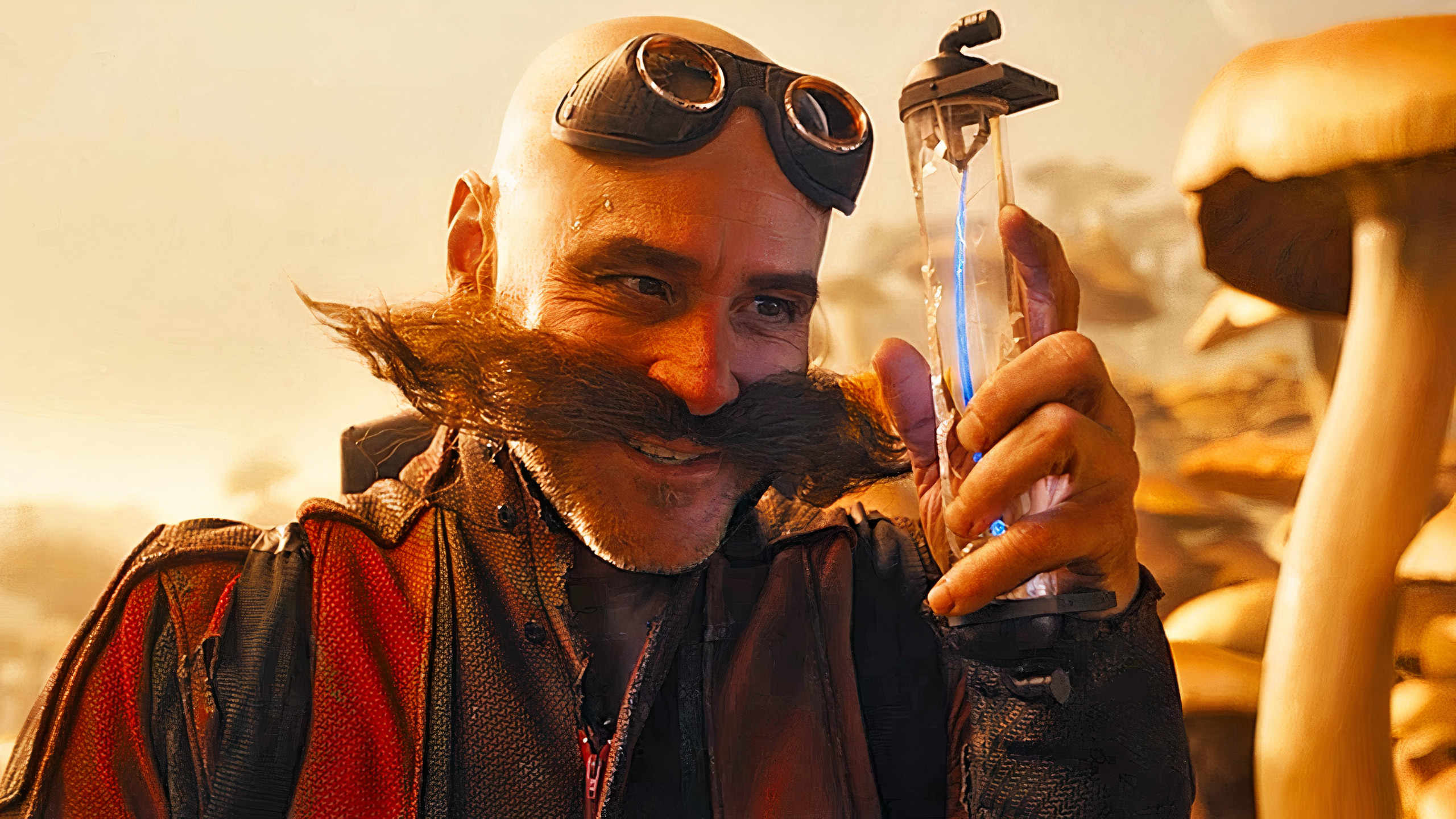Download Jim Carrey Doctor Eggman Movie Sonic The Hedgehog 3 HD Wallpaper