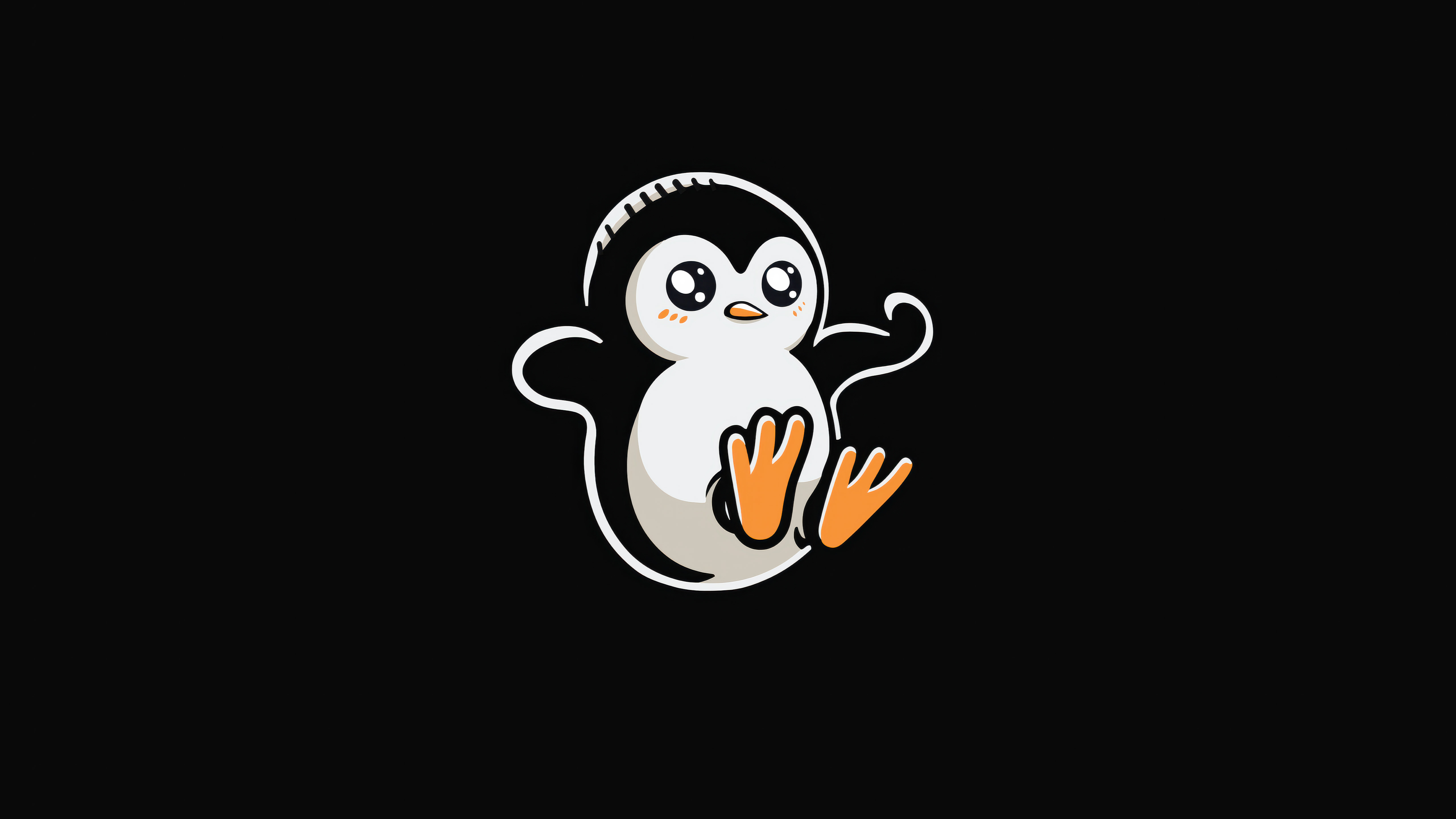 Penguin Mascot Laptop Full HD 1080P , HD 4k Wallpaper Image, Background, Photos and Picture