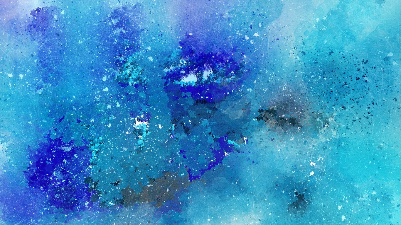 Download wallpaper 1366x768 abstraction, stains, watercolor tablet, laptop HD background