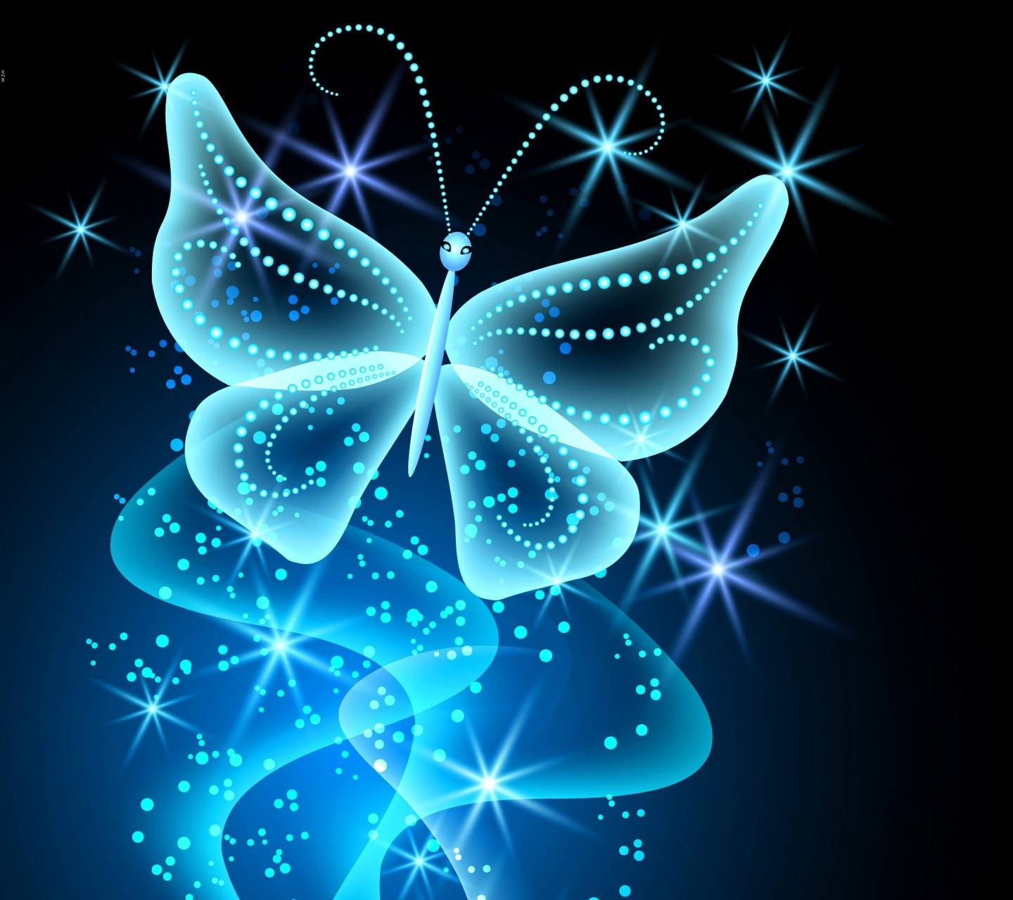 Neon Butterfly Wallpaper, HD Neon Butterfly Background on WallpaperBat