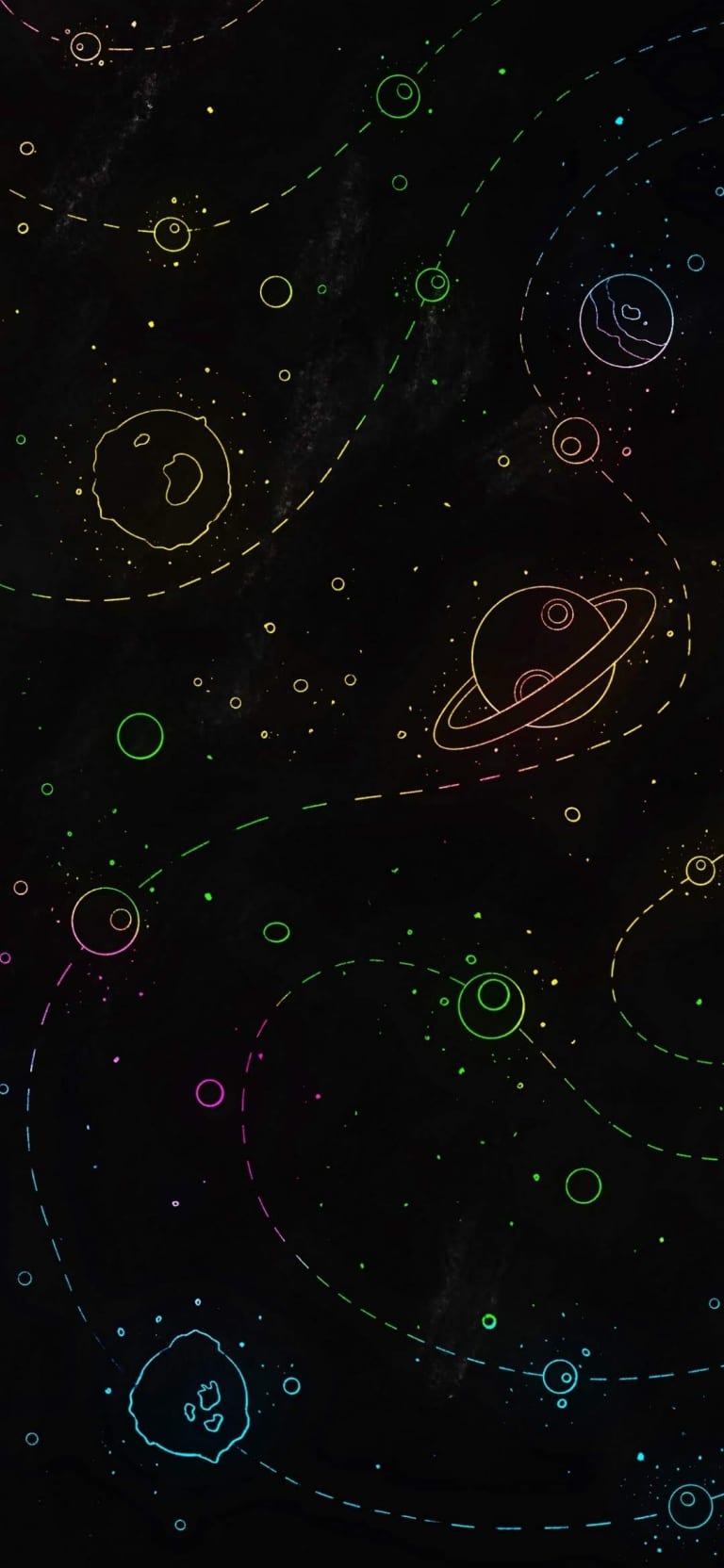 Dark Space Dark Wallpaper