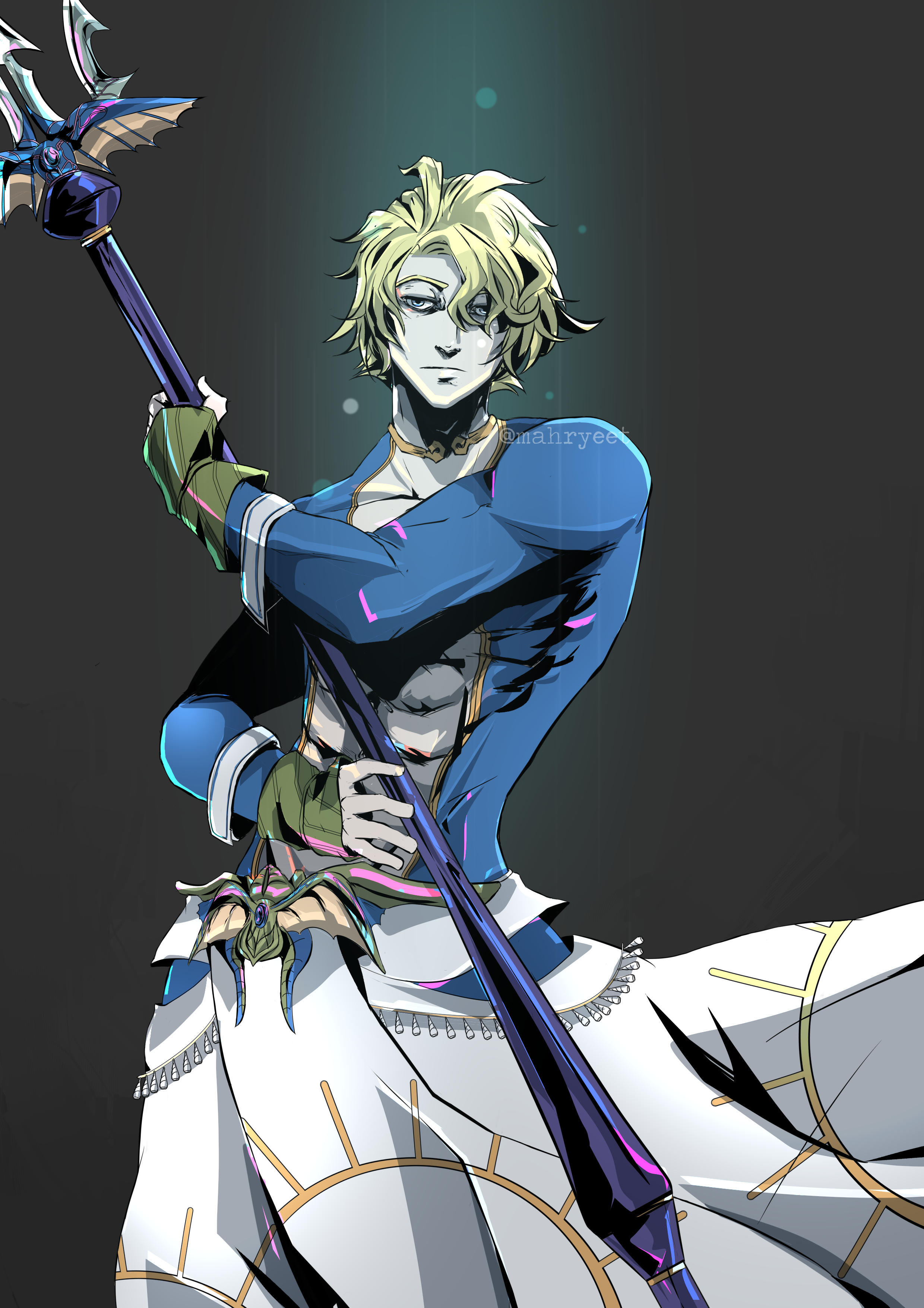 Hades vs Poseidon (Both from Record of Ragnarok) SPOILERS!