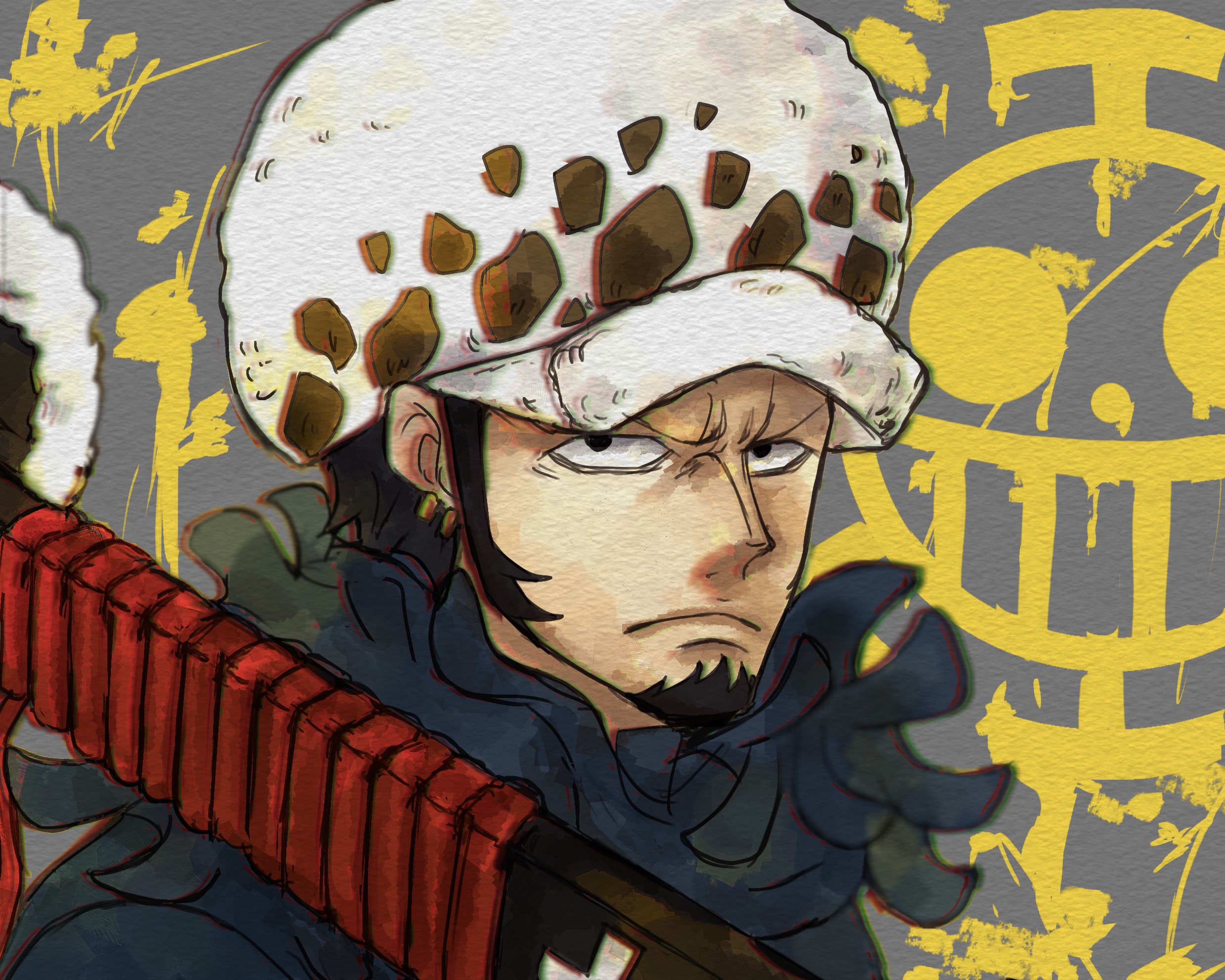 Download Trafalgar Law Anime One Piece HD Wallpaper by 三上アリス