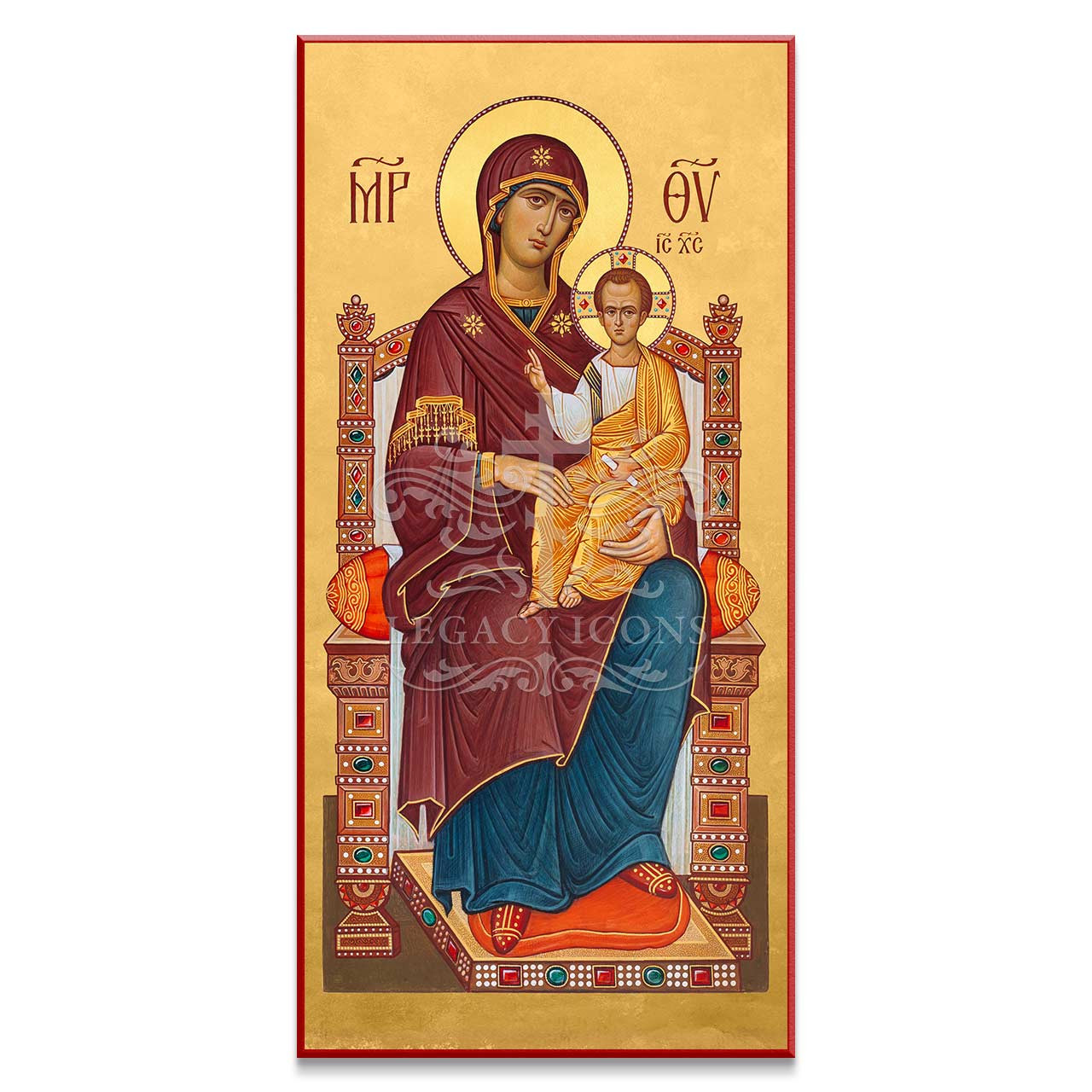 Theotokos Enthroned Icon