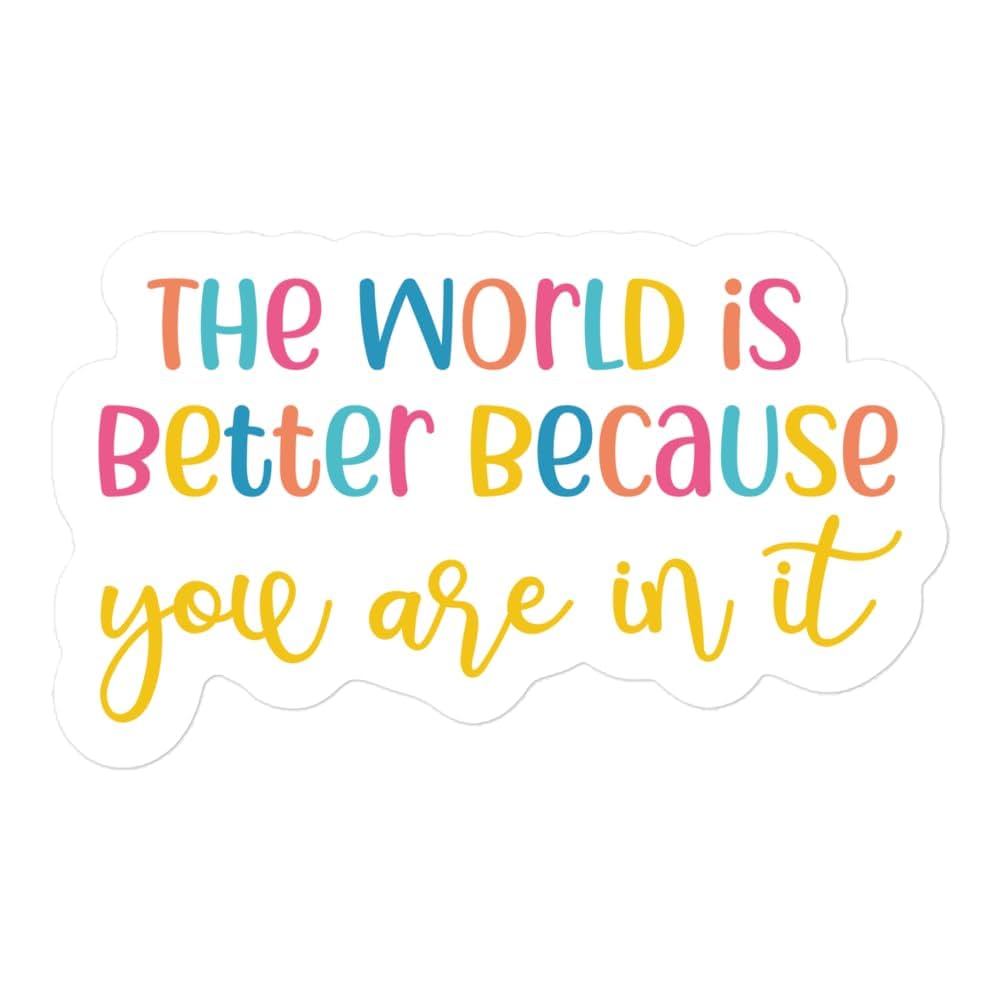 Motivational Stickers Mental Health Self Care Inspirational Positive Affirmation Quotes Saying Aesthetic Vinyl Decal Laptop Planner Journal Bottle Tumbler Gift Decor 18 06 INSP513 (4'' X 4''), Arts, Crafts & Sewing