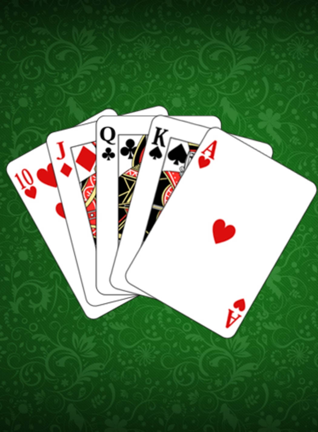 Download Perfect Texas Hold'em Poker Hand Wallpaper