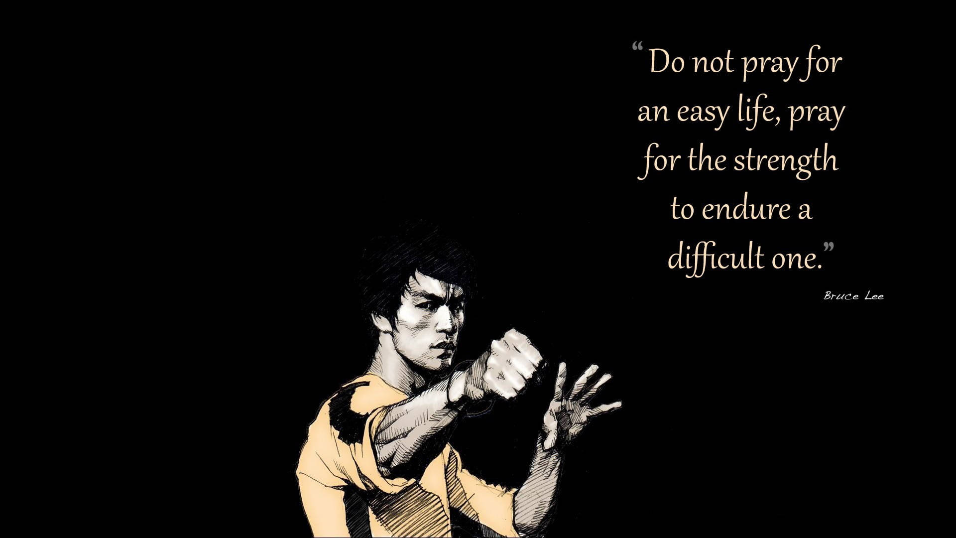 Download Bruce Lee Life Quotes Wallpaper