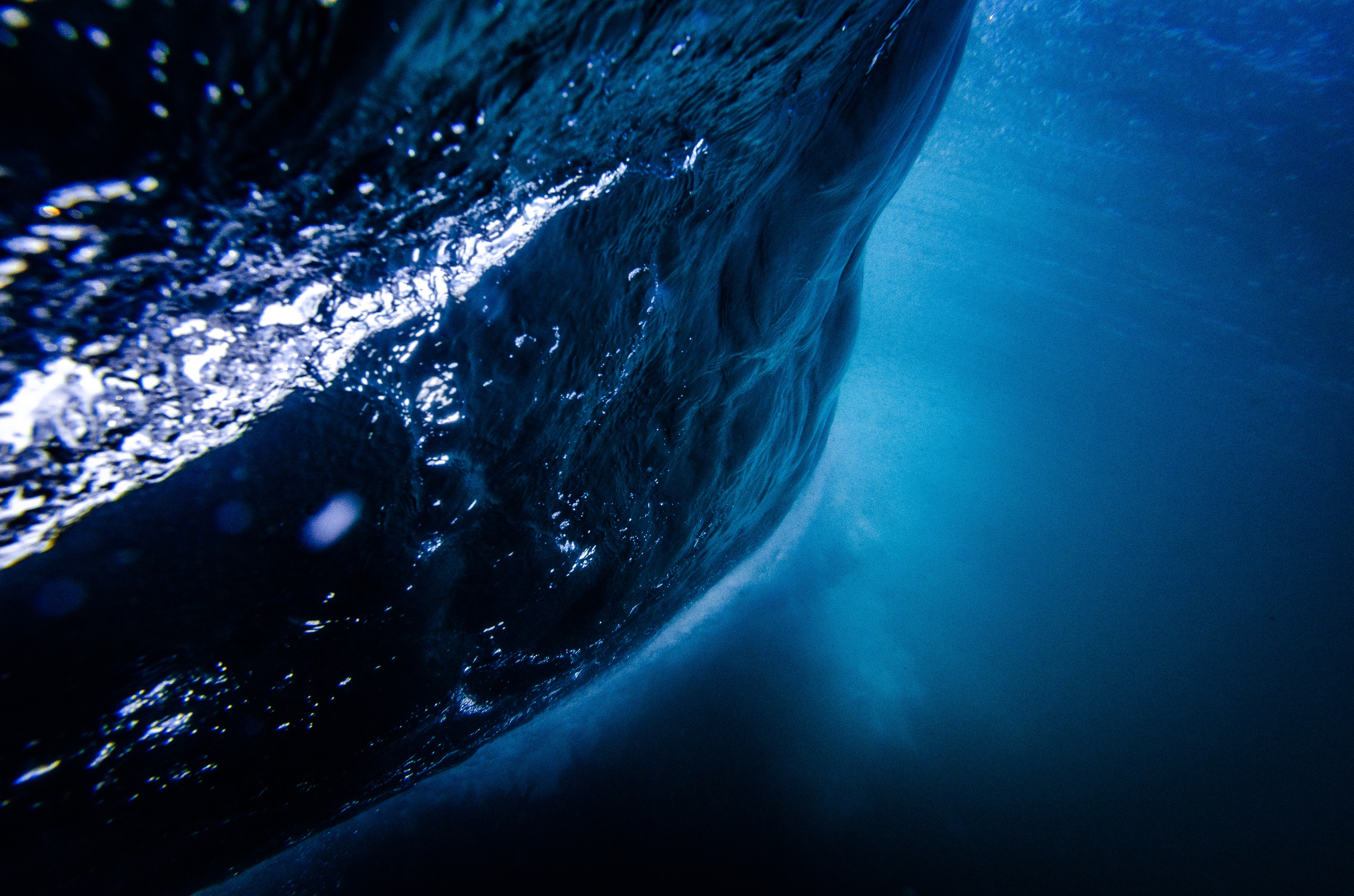 Free Image, underwater, water resources, sky, sea, ocean, wind wave, electric blue, space, liquid, world 4000x2649