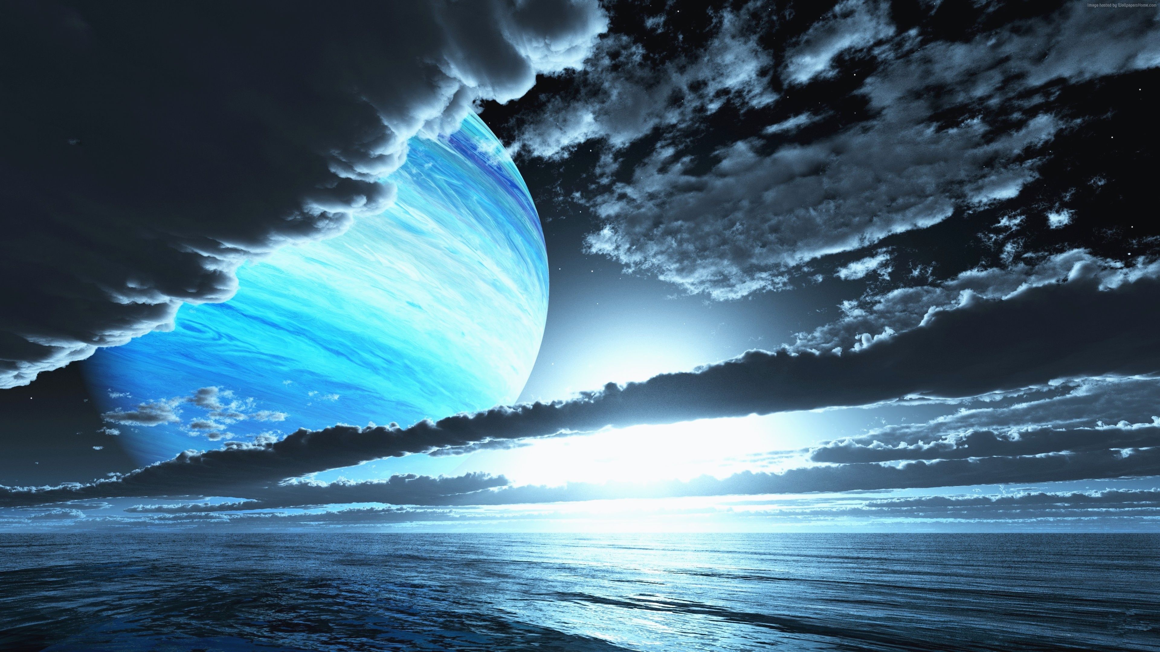 Ocean Space Wallpaper, HD Ocean Space Background on WallpaperBat