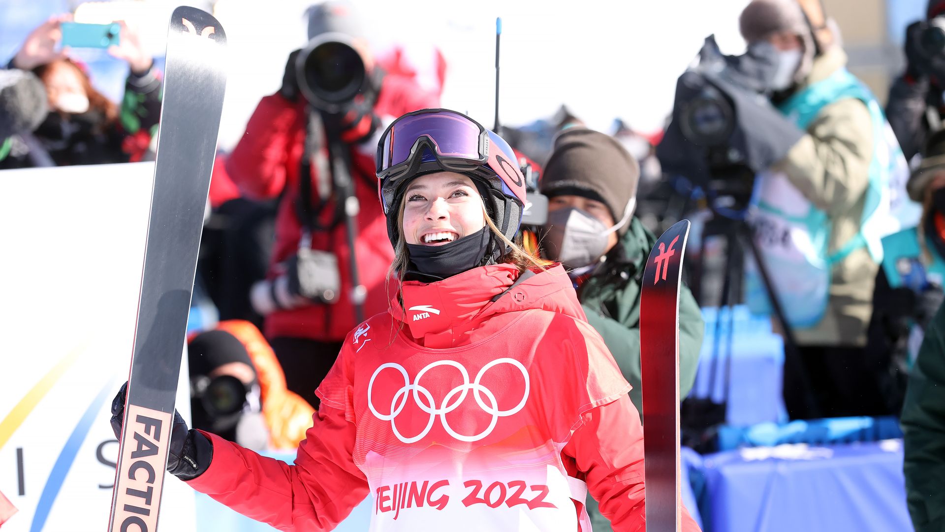 Eileen Gu wins gold in women's freeski halfpipe