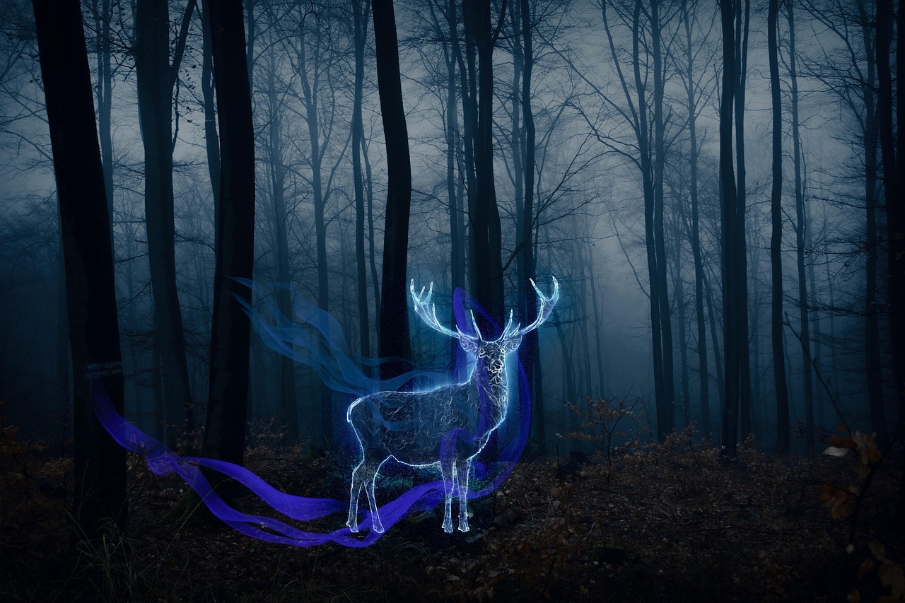 Fantasy Deer Photohop