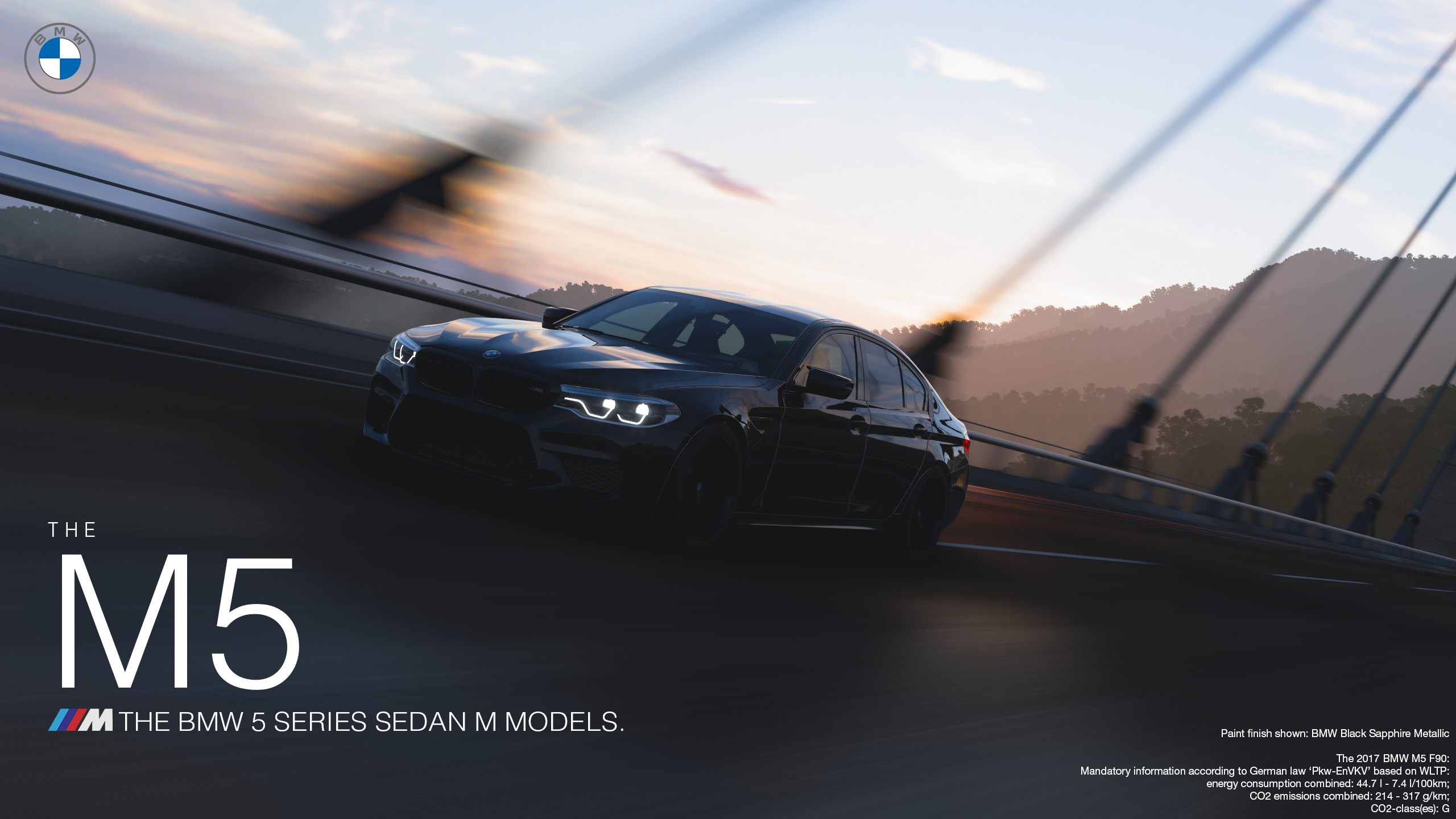 My attempt at creating an official BMW M5 poster