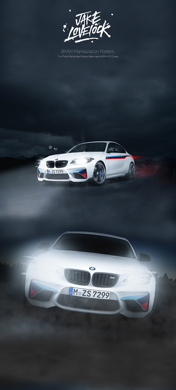 BMW Advertisements. Image - Behance