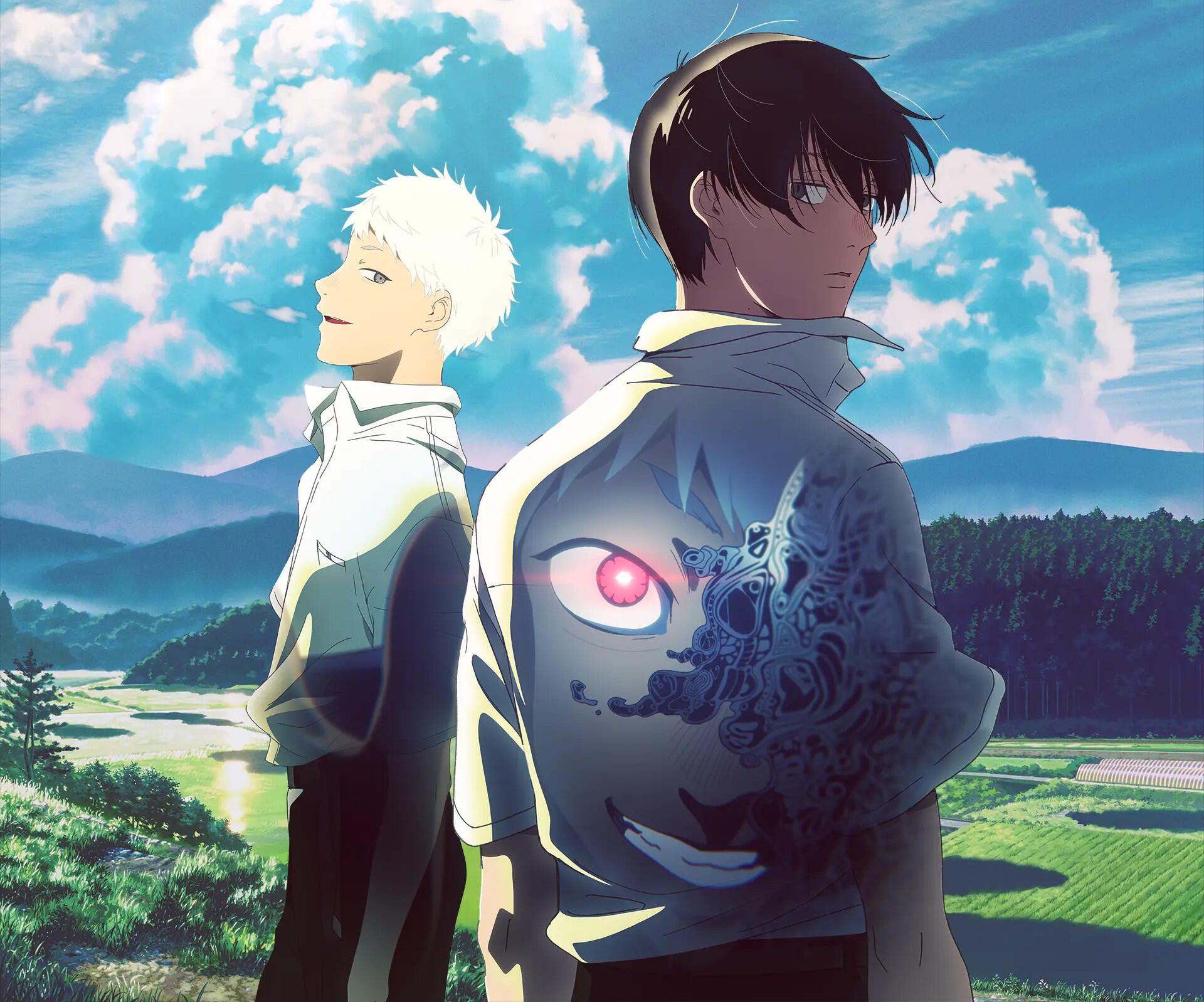 The Summer Hikaru Died: Tsujinaka & Indou in Stunning HD Anime Wallpaper