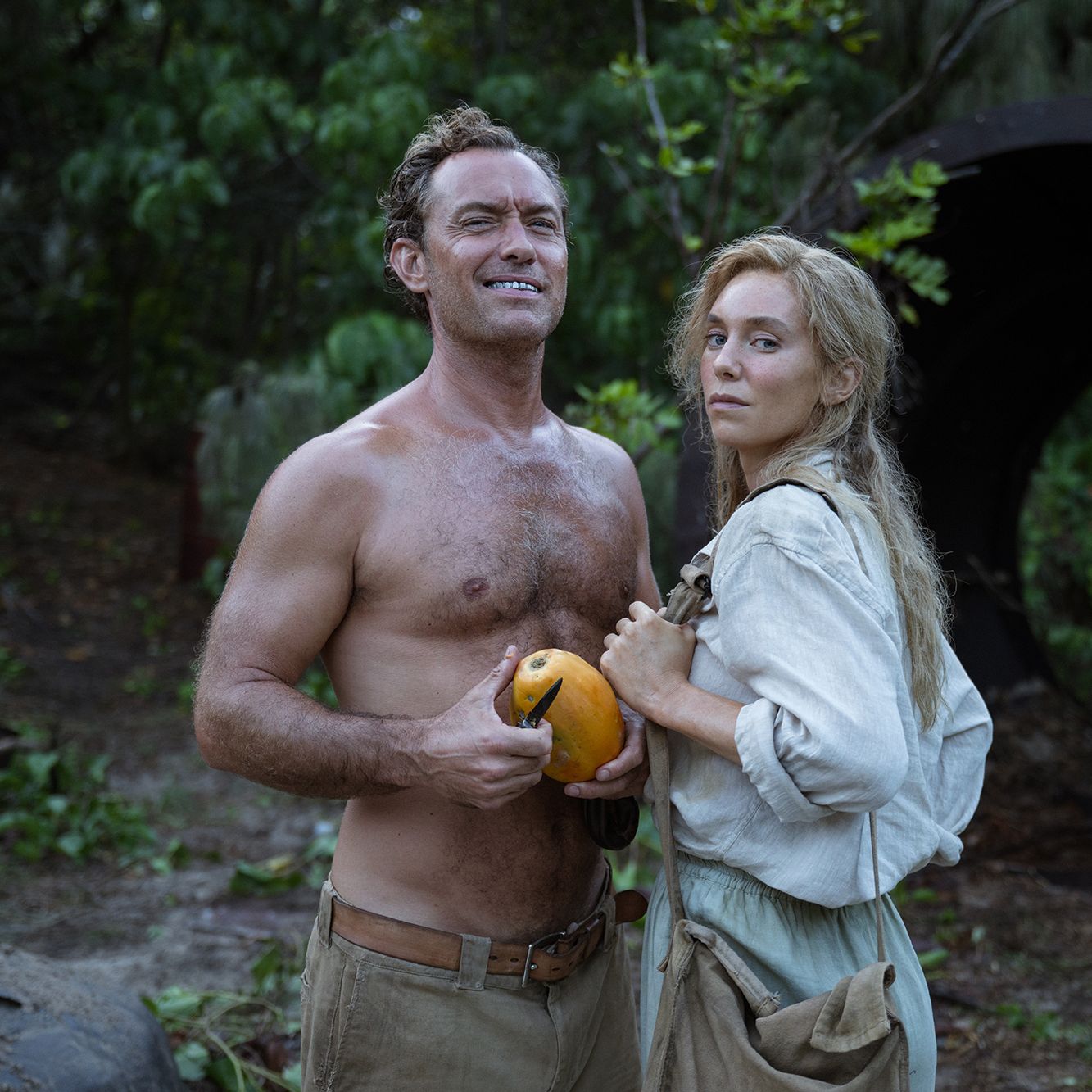 Inside 'Eden, ' A Star Studded Fight For Survival: Ana De Armas, Jude Law, And More On Their Wild New Thriller