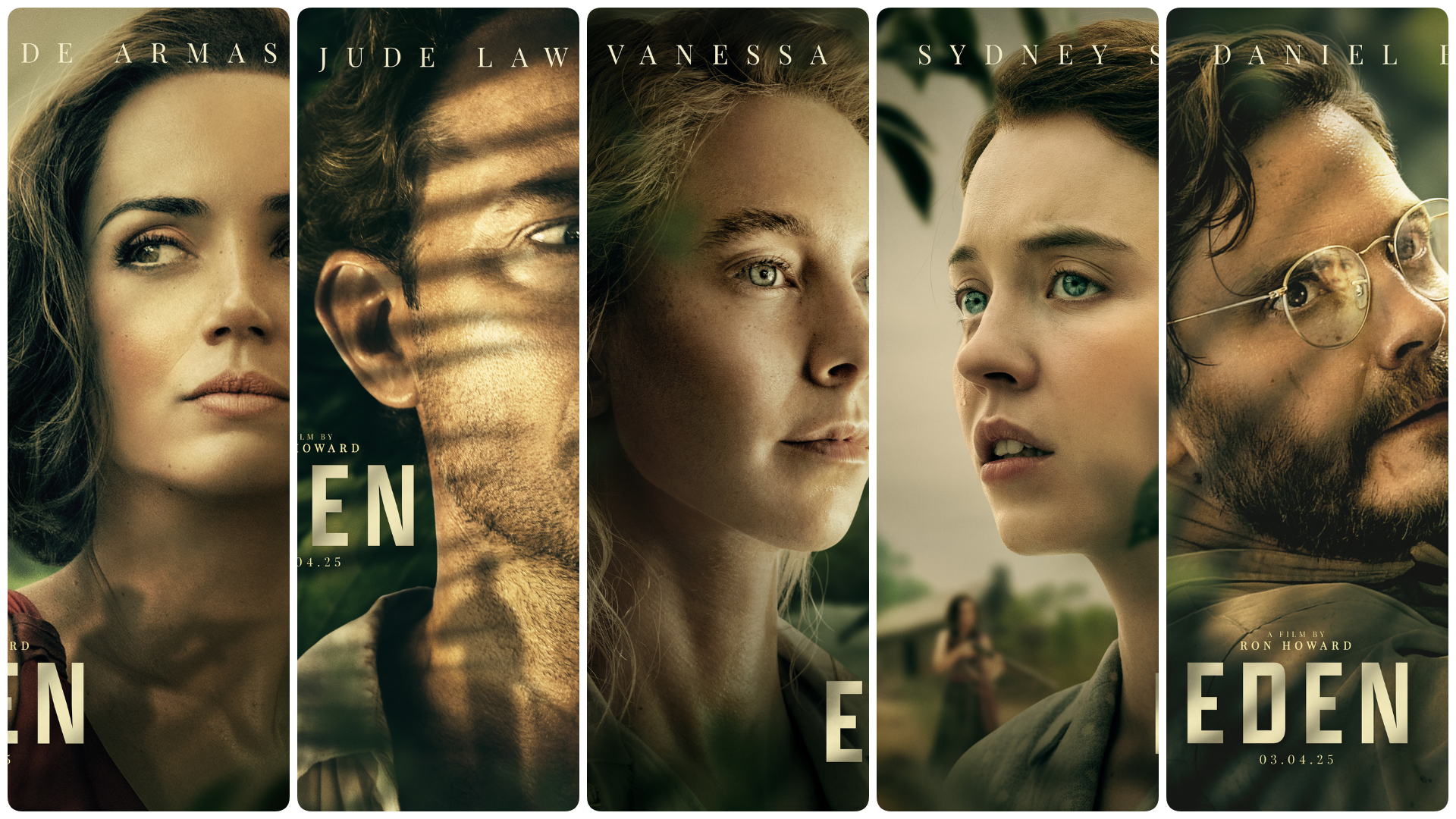 Eden Character Posters Reveal Survival Thriller