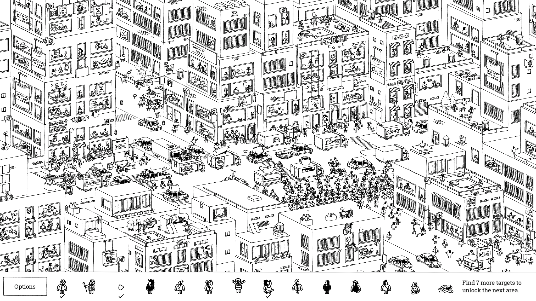 Hidden Folks (Game by Adriaan de Jongh and Sylvain Tegroeg)