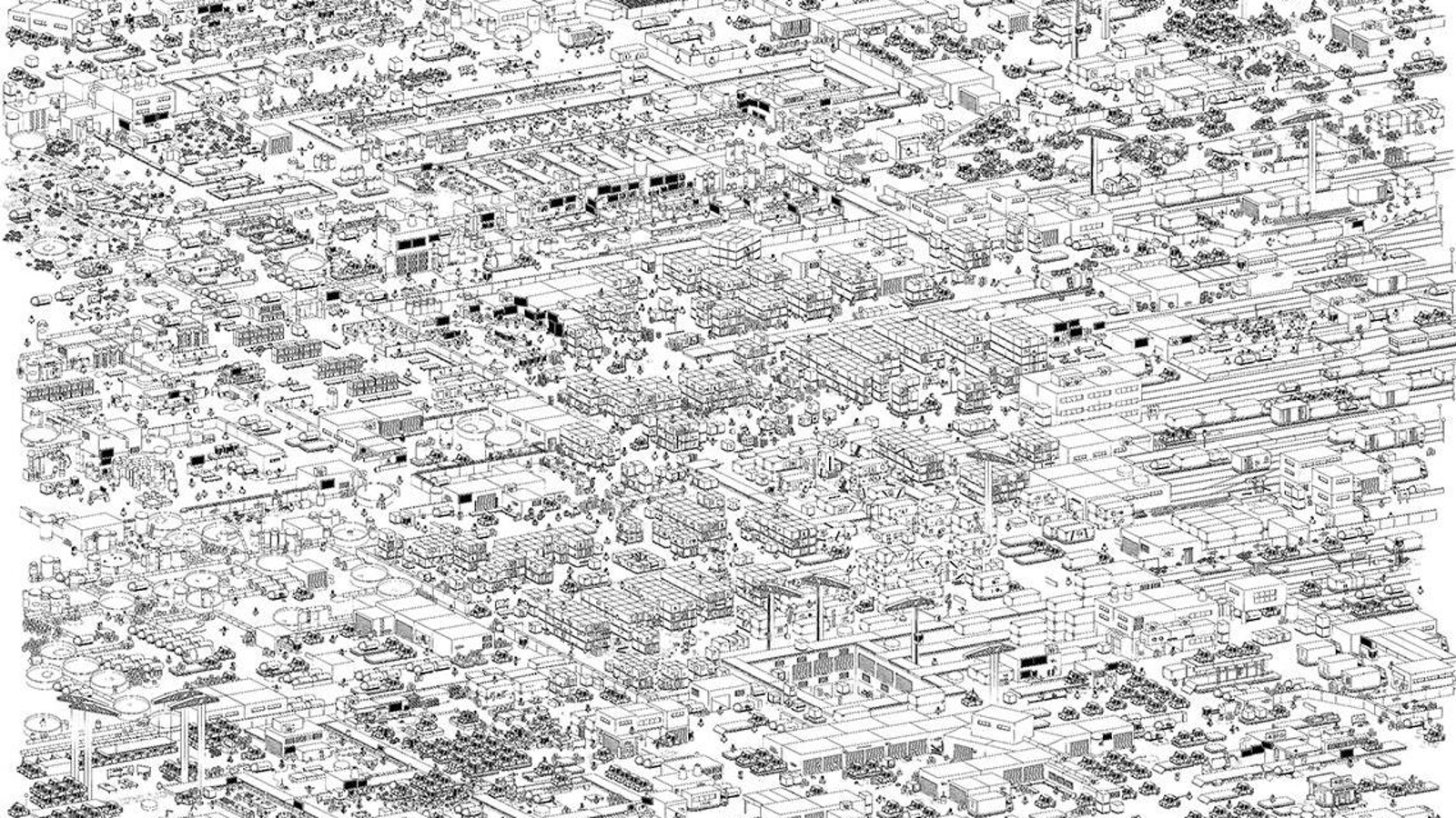 Hidden Folks free update adds factory full of 19,475 sprites