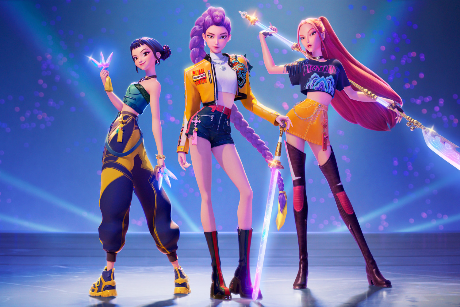 Your Favorite New K Pop Groups Are From A Netflix Animated Movie