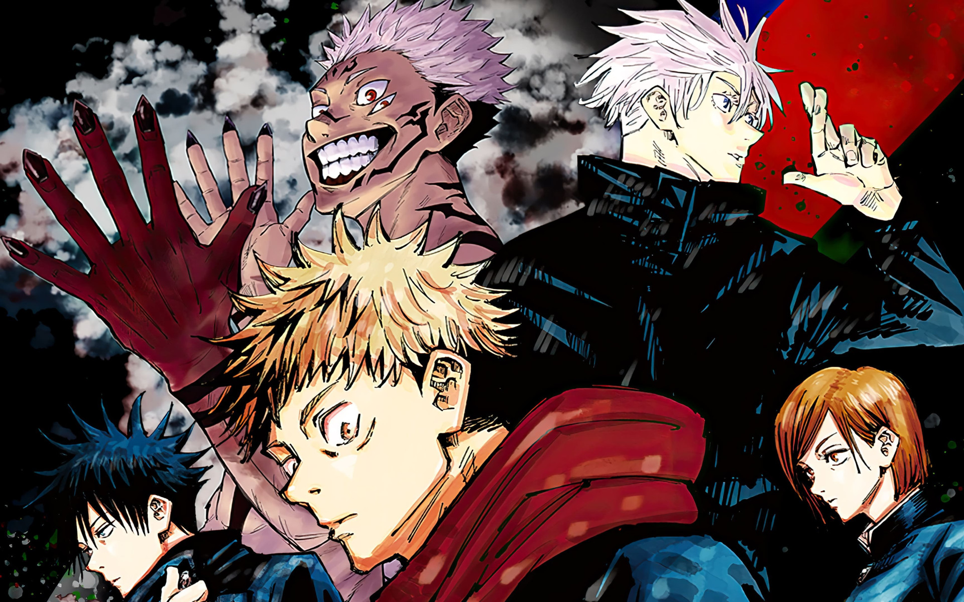 Anime Jujutsu Kaisen Widescreen Wallpaper 105630