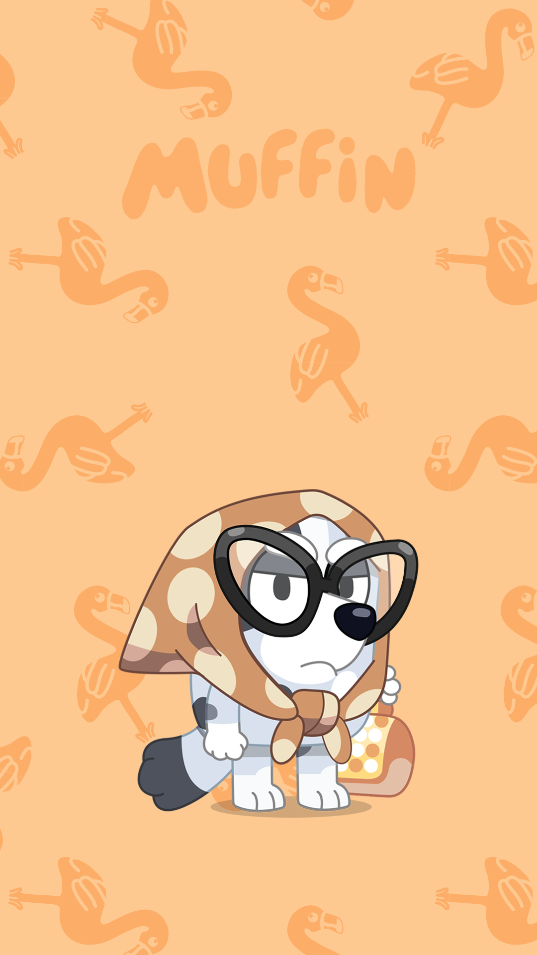 Muffin Bluey Wallpaper