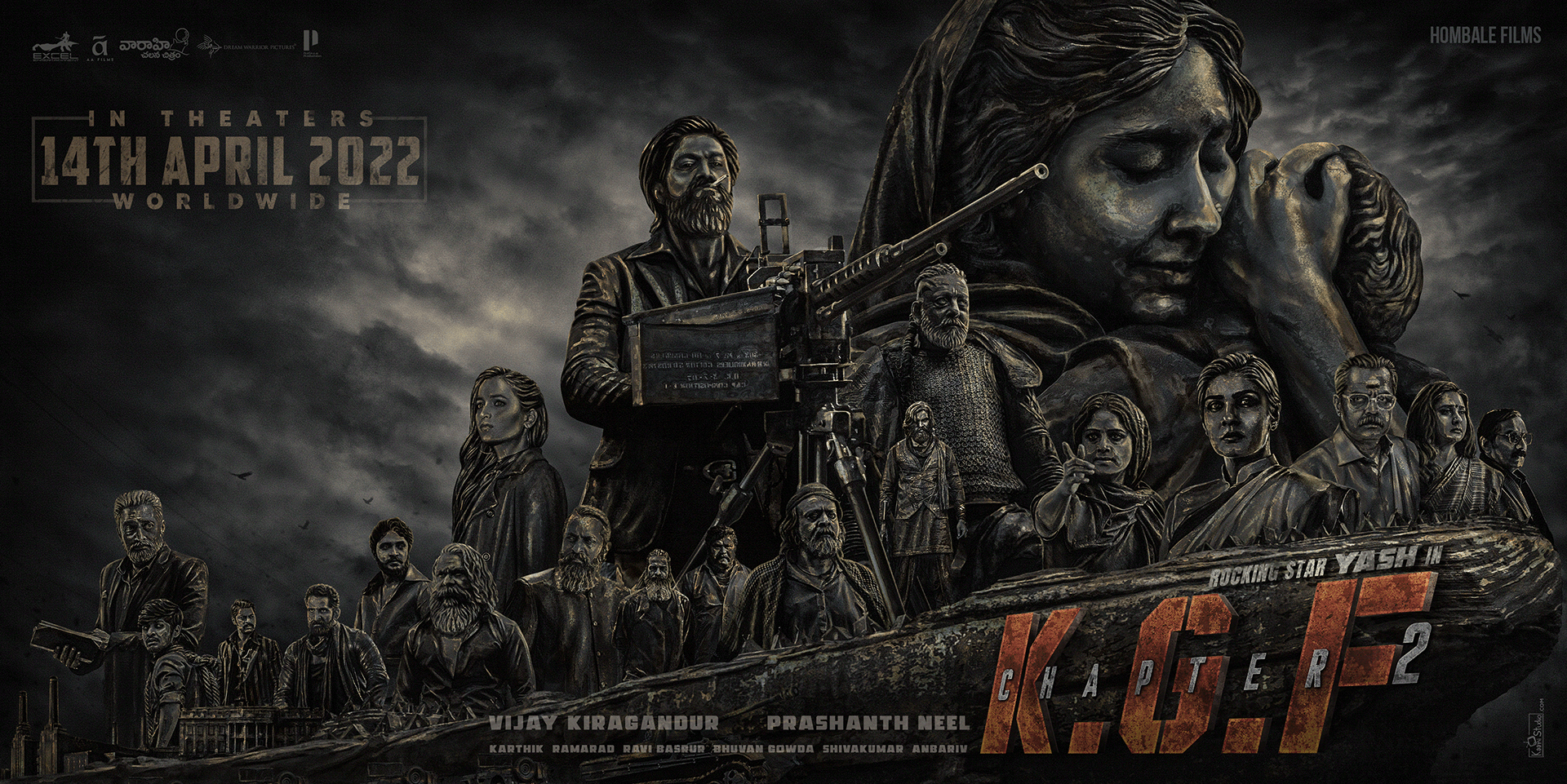 KGF CHAPTER 2. Movie. Official Posters. Image - Behance