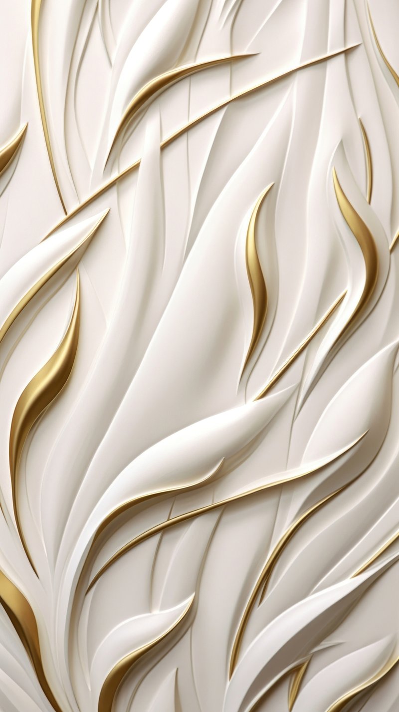 Gold White Elegant Background Image Wallpaper