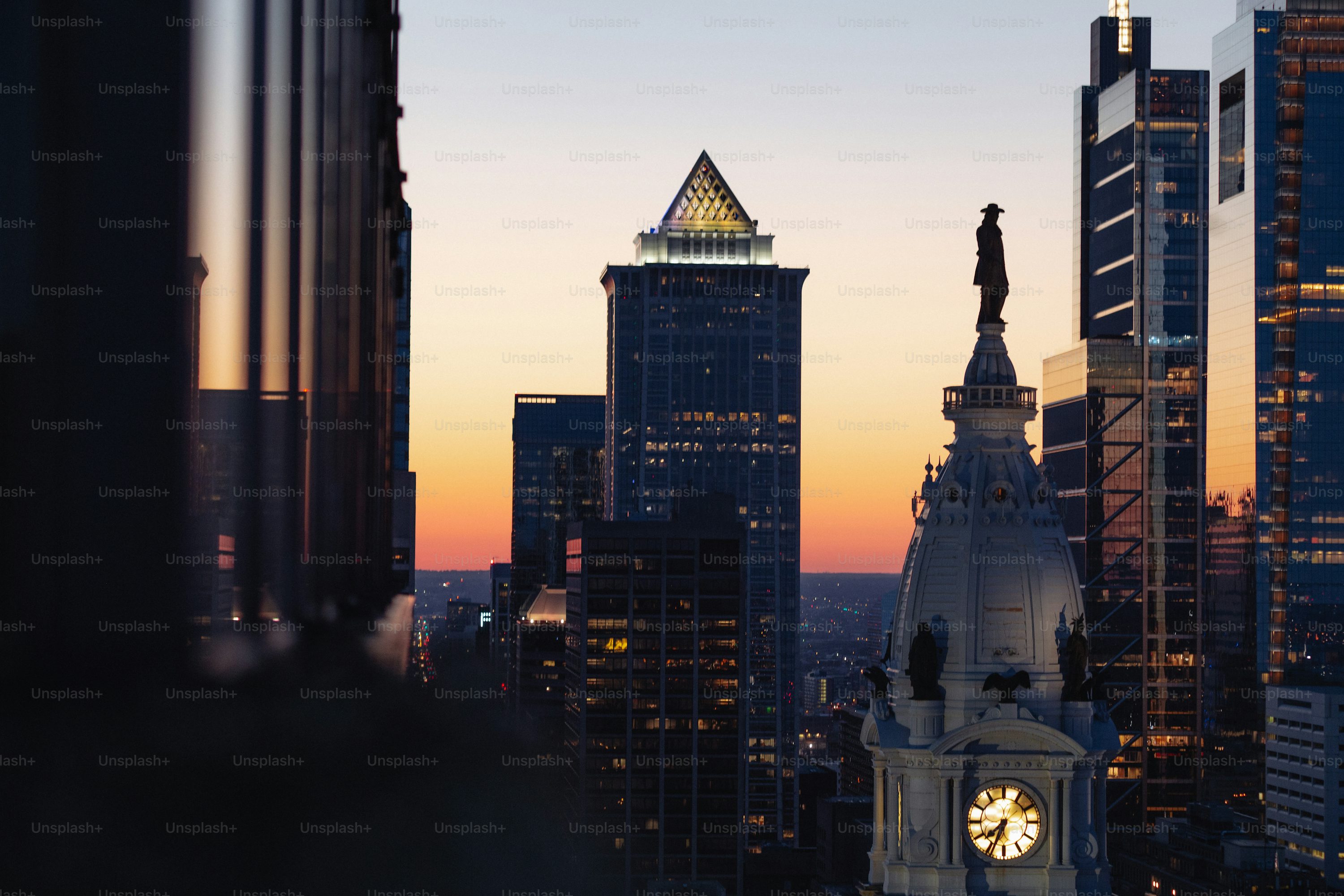 Philadelphia Skyline Picture. Download Free Image