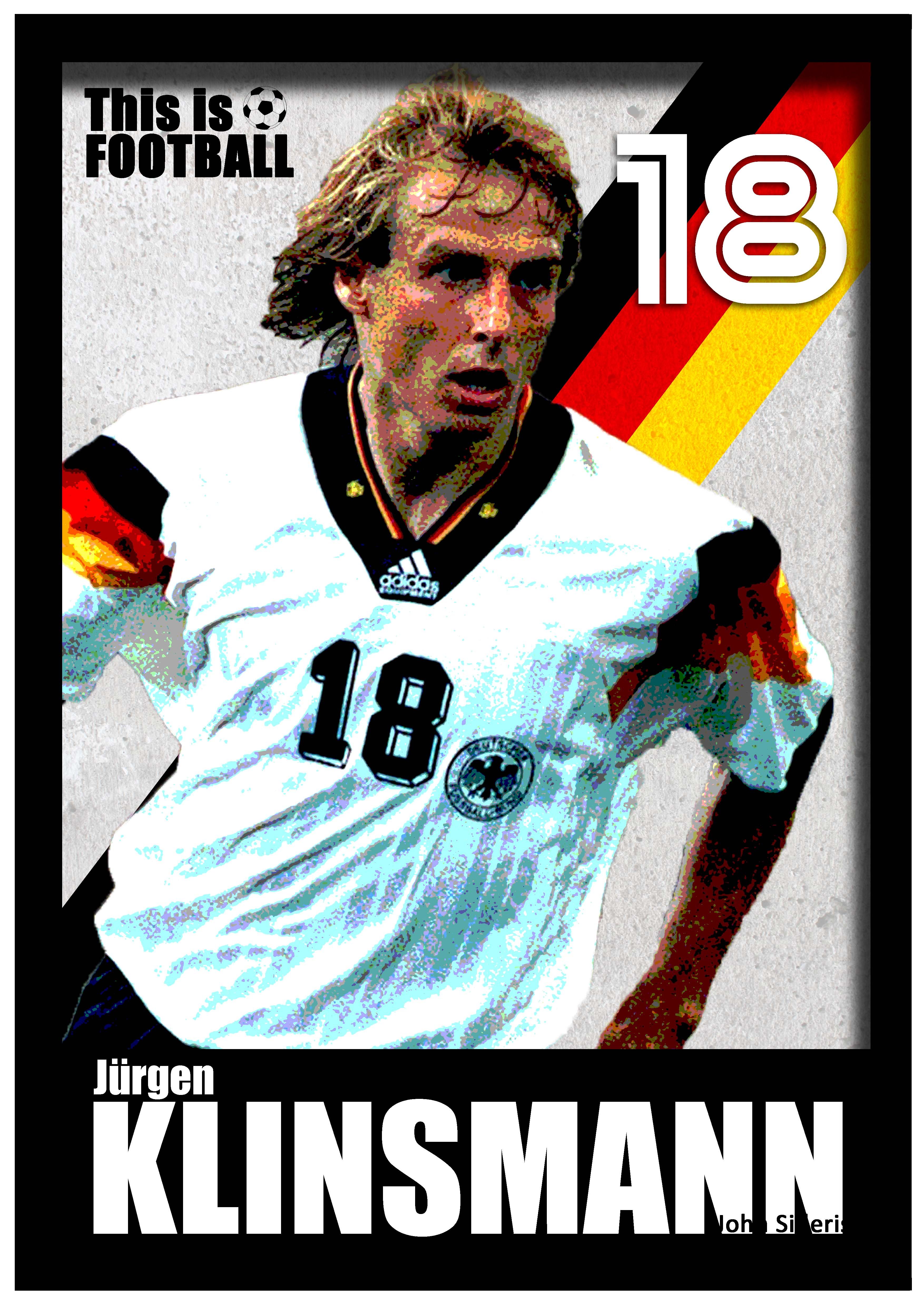 Jurgen Klinsmann of Tottenham Hotspur wallpaper