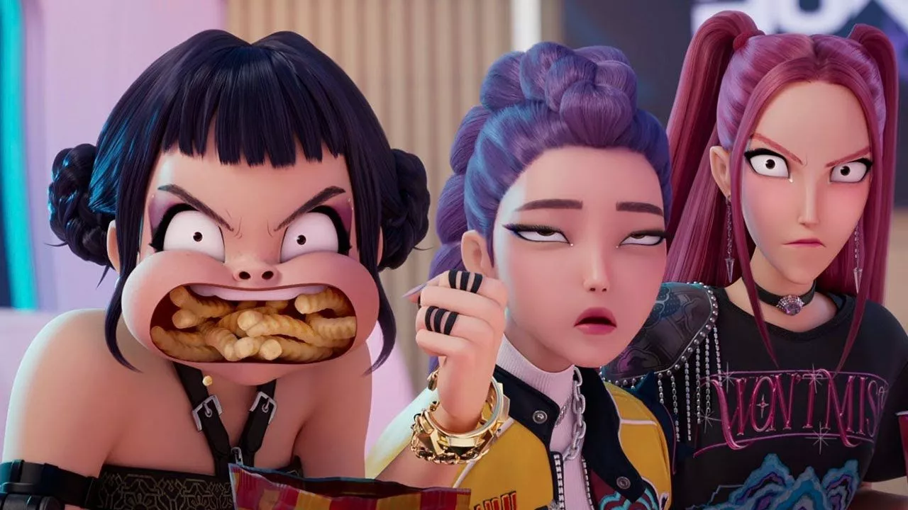 KPOP DEMON HUNTERS but just the girls being goofy