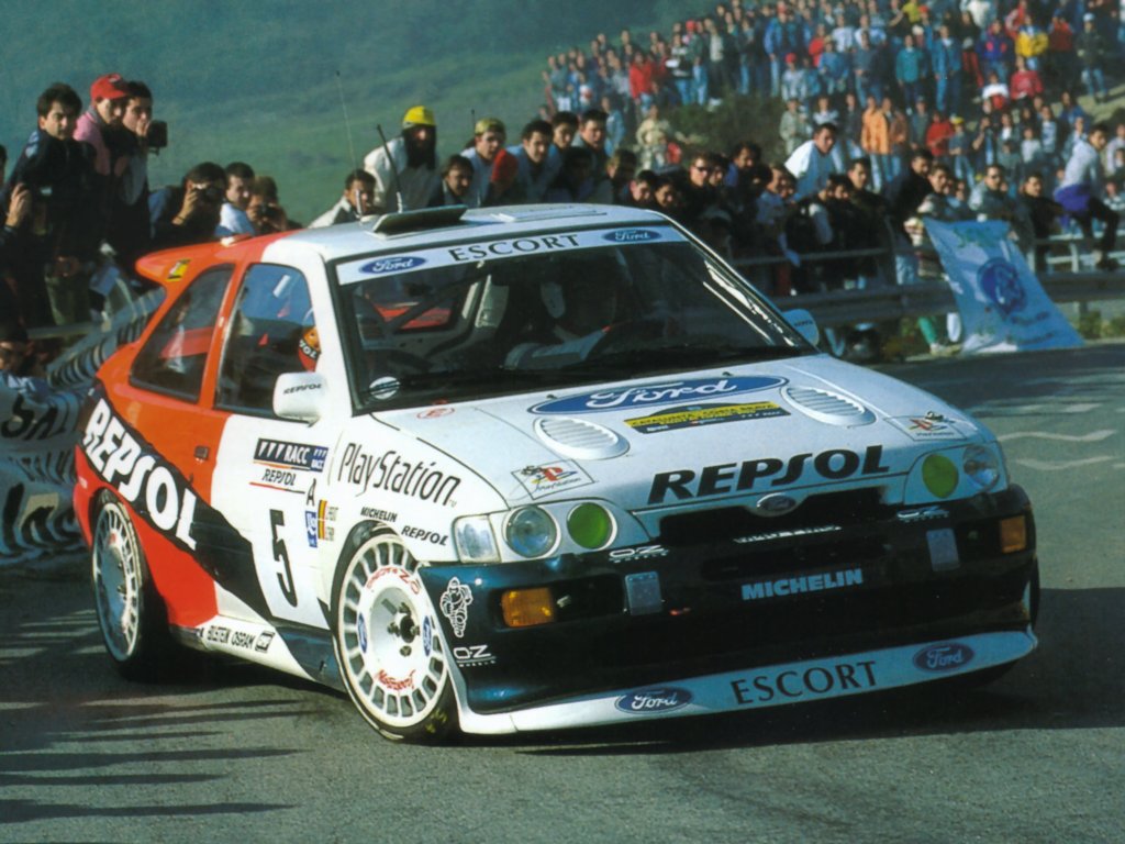 Asturies Rallyes: 5 Carlos SAINZ MOYA Ford Escort RS Cosworth 33 Rally Catalunya Brava 1997