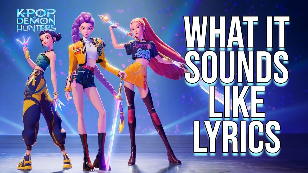 What It Sounds Like Lyrics (From KPop Demon Hunters) HUNTR X