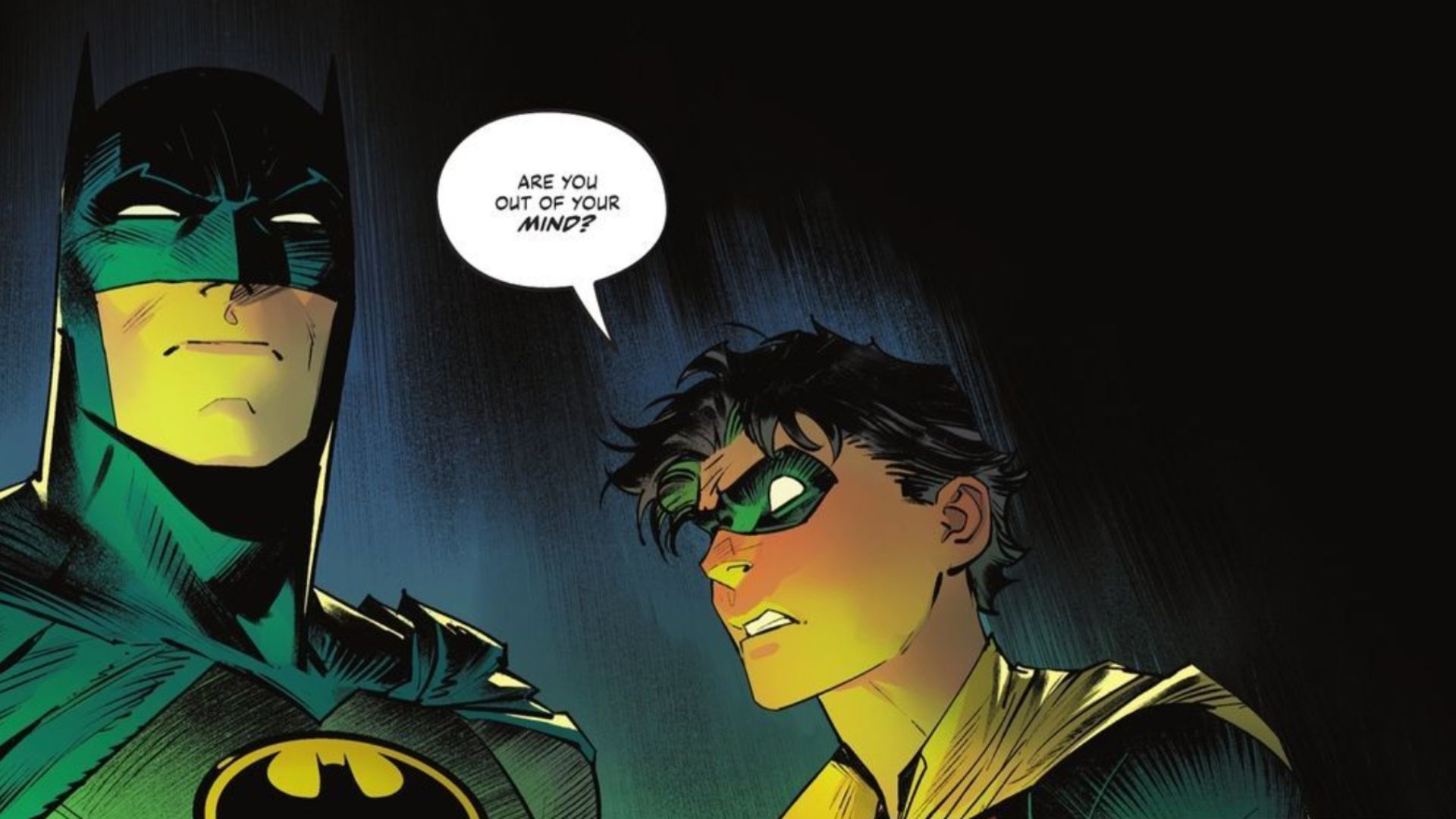 Dick Grayson AKA Robin is the star of DC's wild new World's Finest