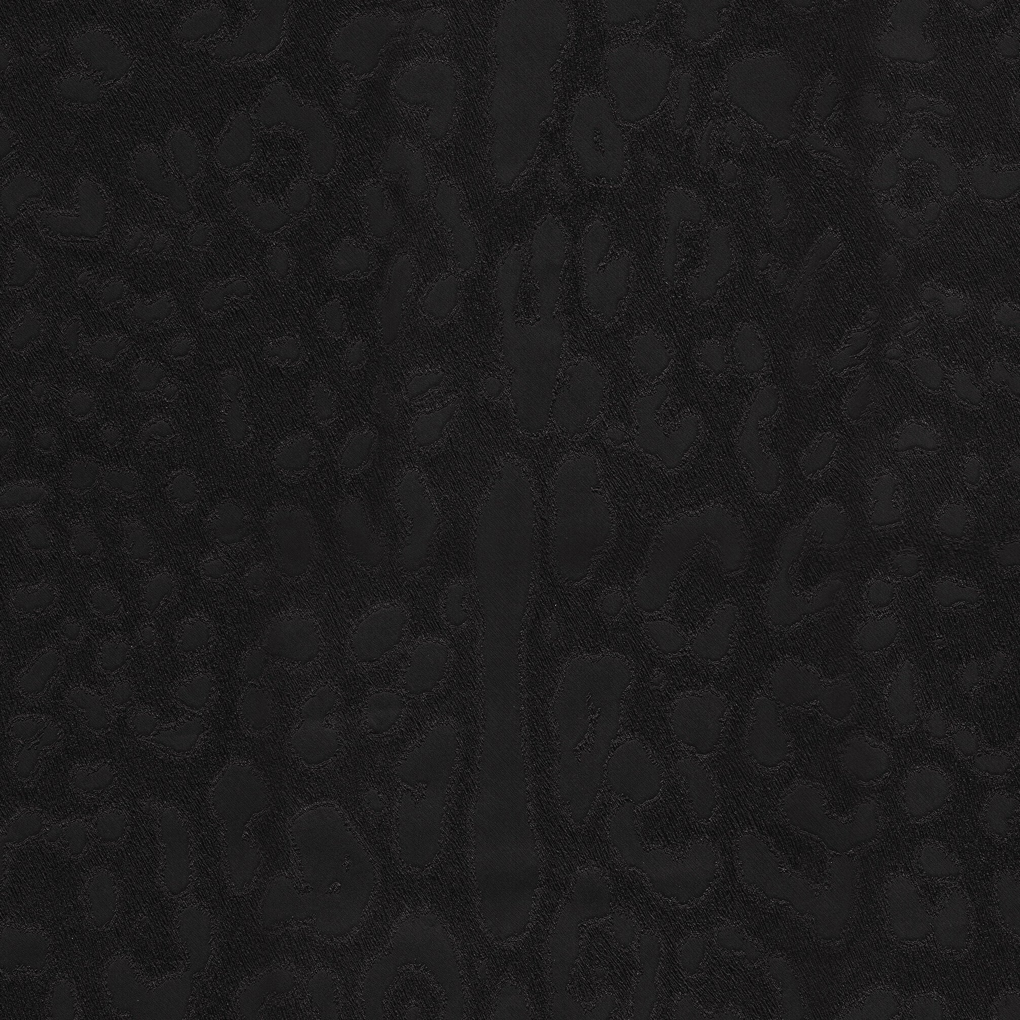 TCW007TCAI9UL037 Dolce & Gabbana black cheetah leopard wallpaper textured roll