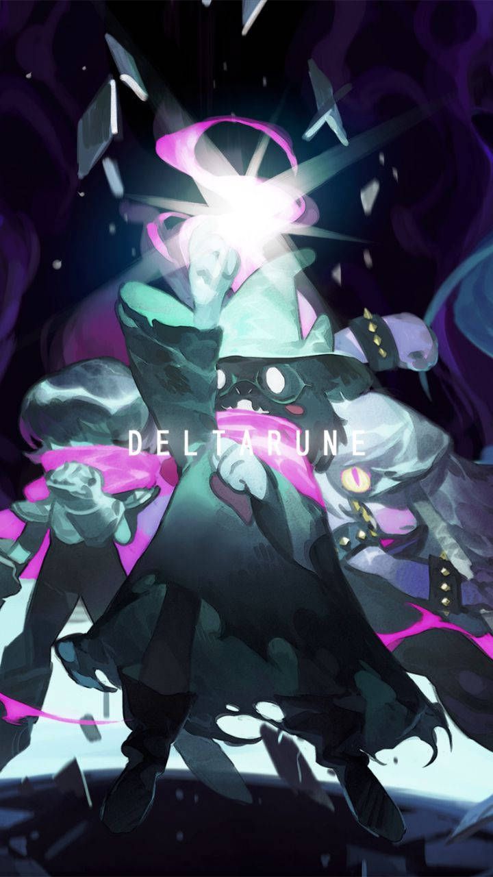 Download Ralsei is the Hero of Light in the enchanting world of Deltarune Wallpaper