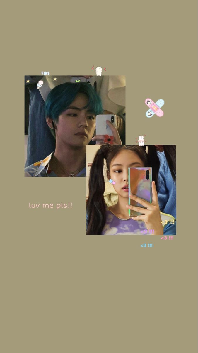 Jennie and Taehyung